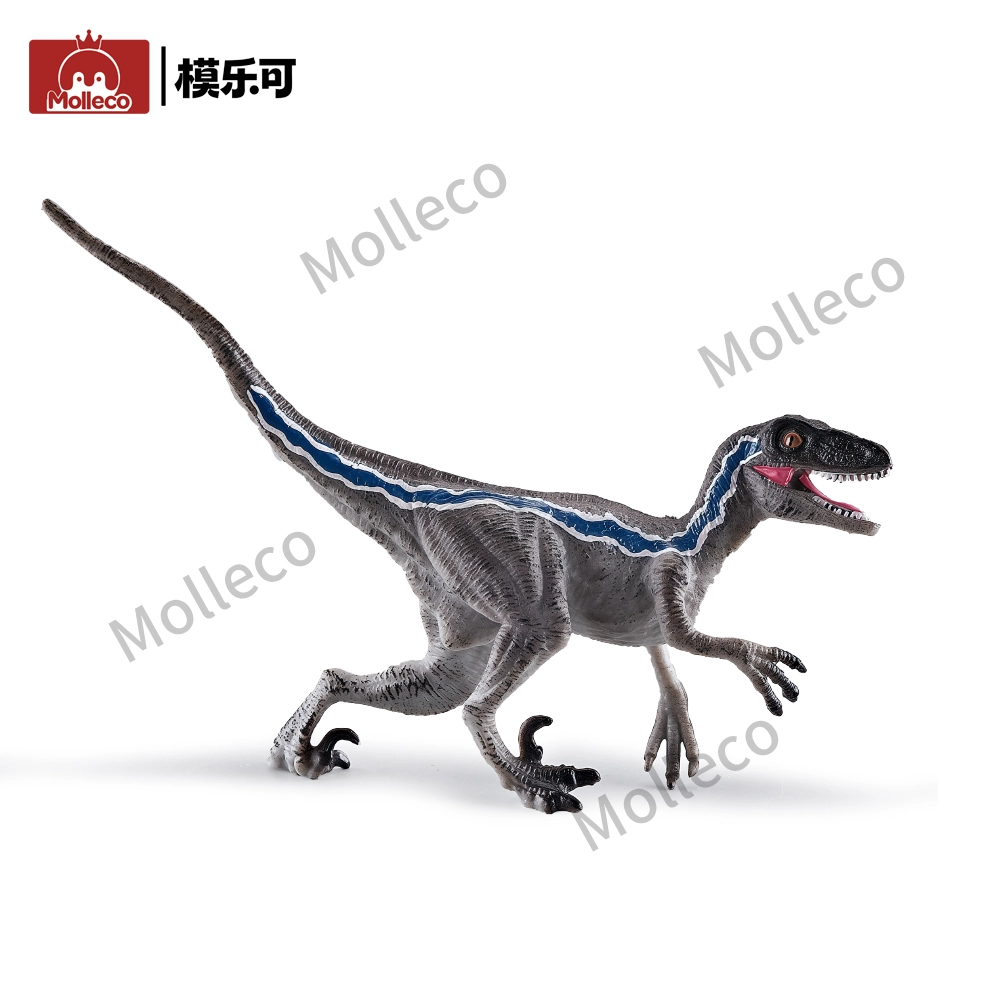 Blue Velociraptor Dinosaur Figure Toy CP068-3