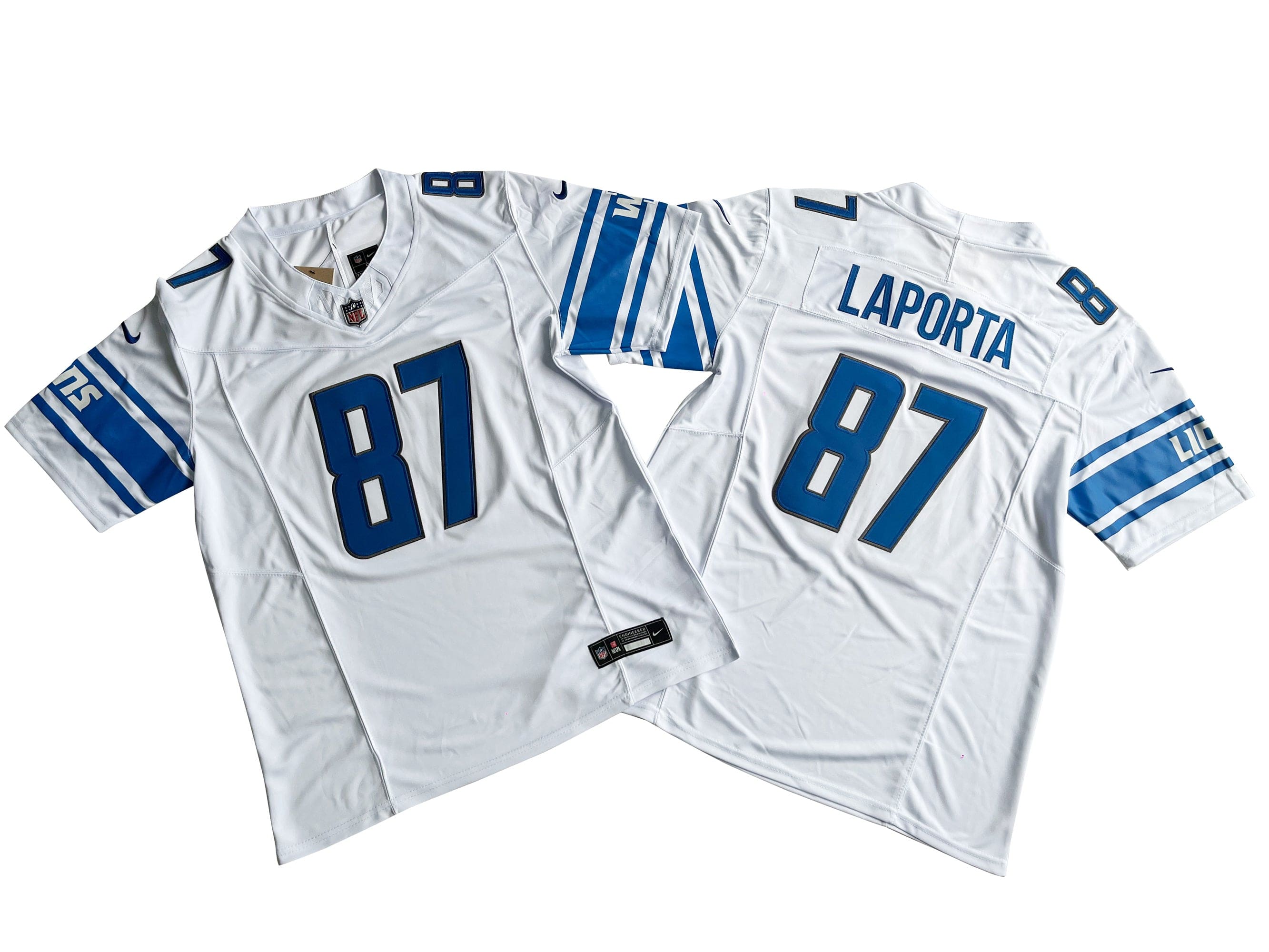 Detroit Lions 87# Sam Laporta  Vapor F.U.S.E. Limited Jersey