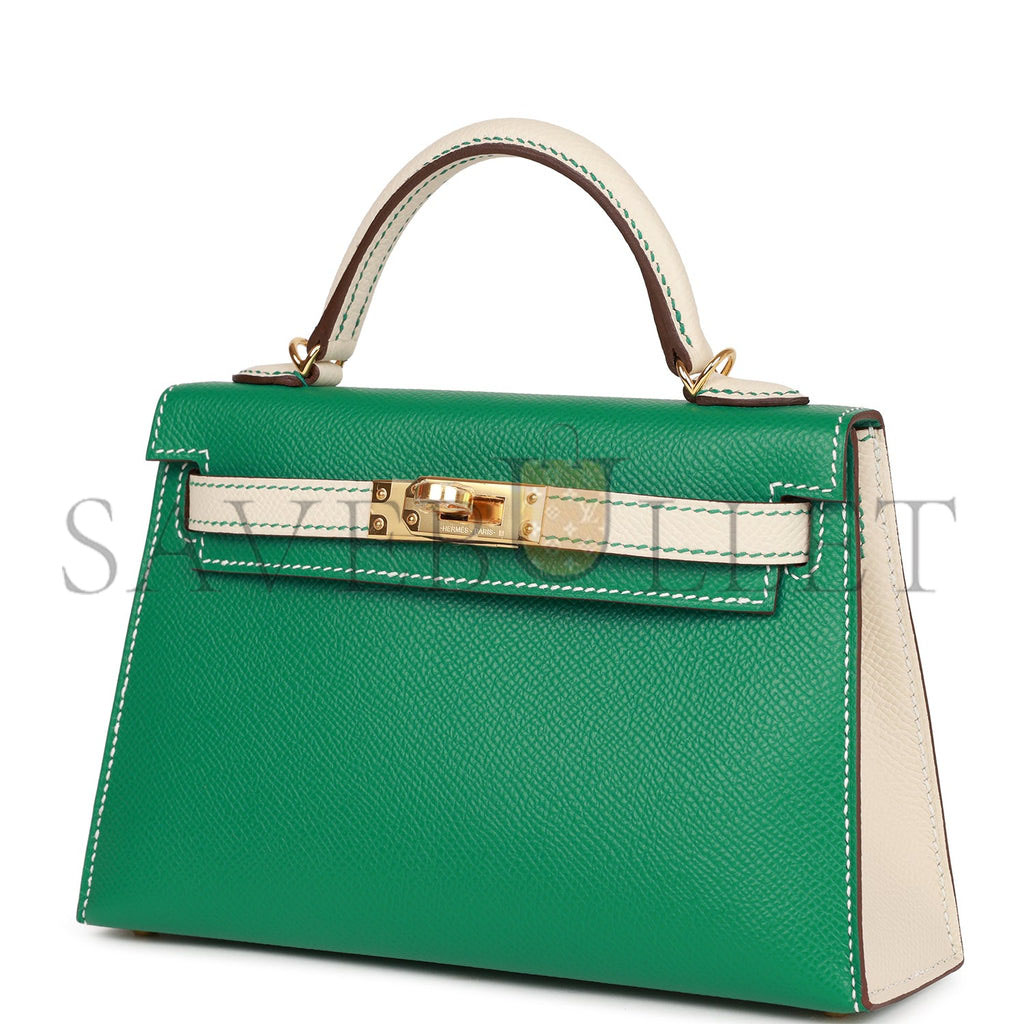HERMES MINI KELLY EPSOM GOLD HARDWARE (19*12*5.5cm)