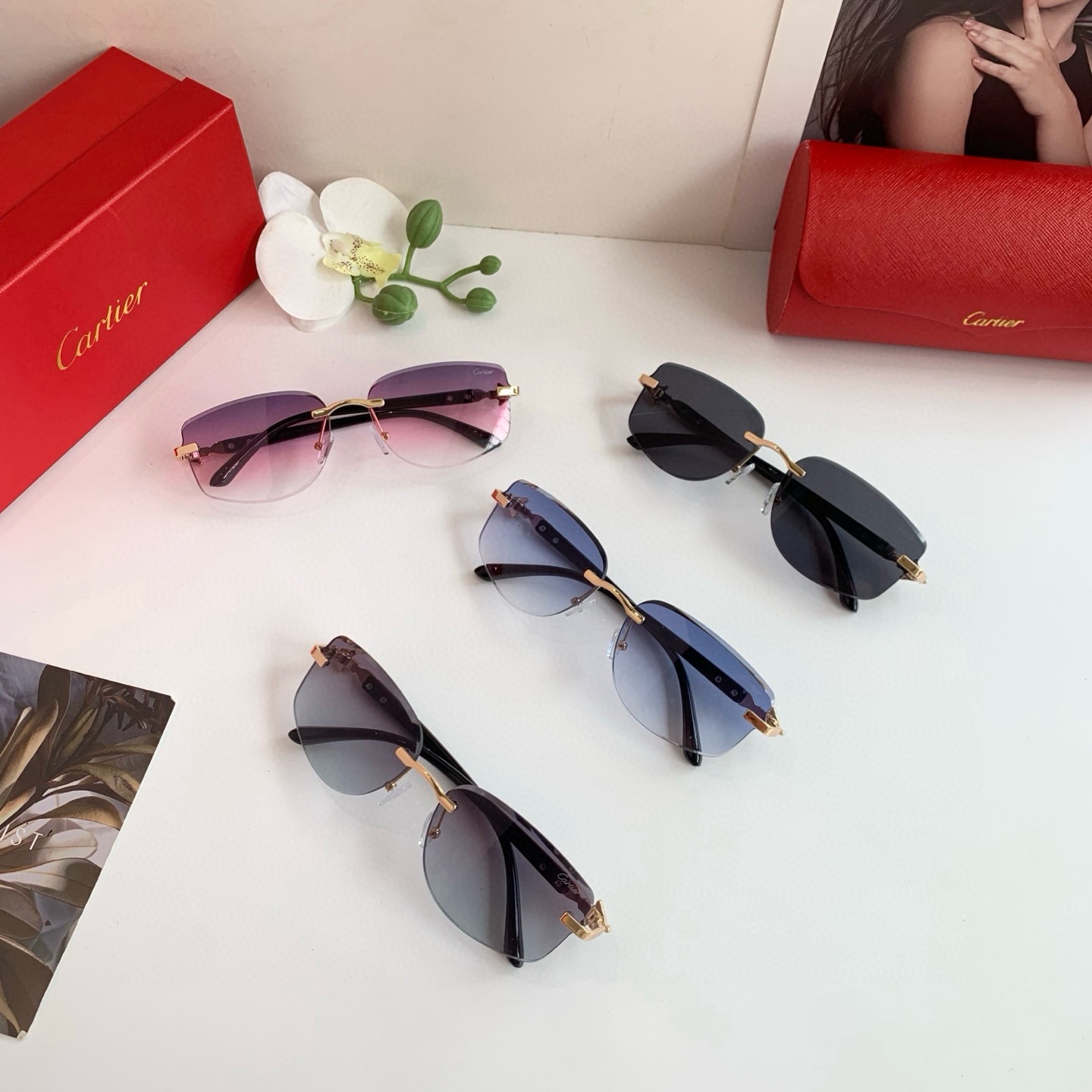 TOP CARTIER Sunglasses - 4 Colors