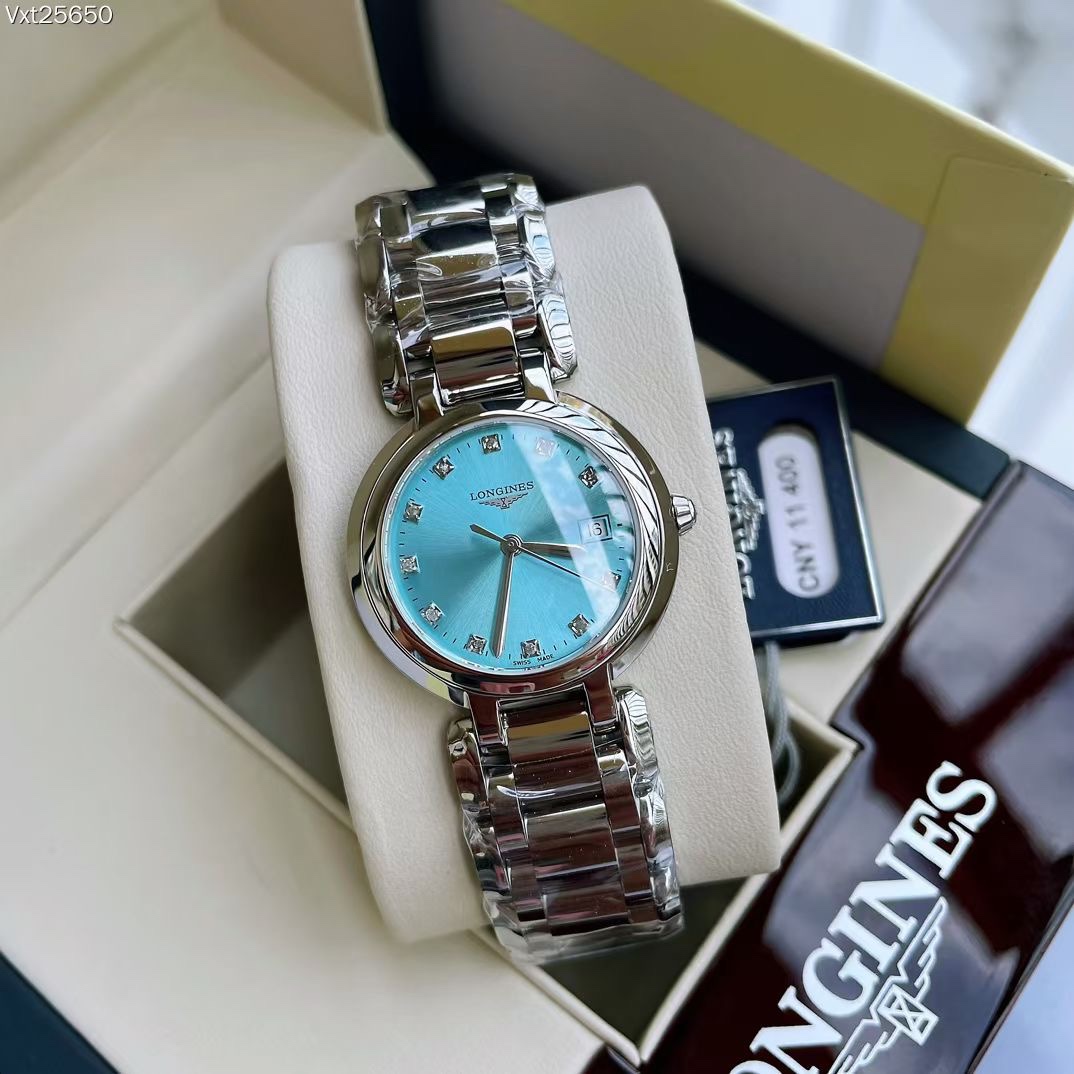 TOP LONGINES Women's Simple Quartz  Watch-Sliver