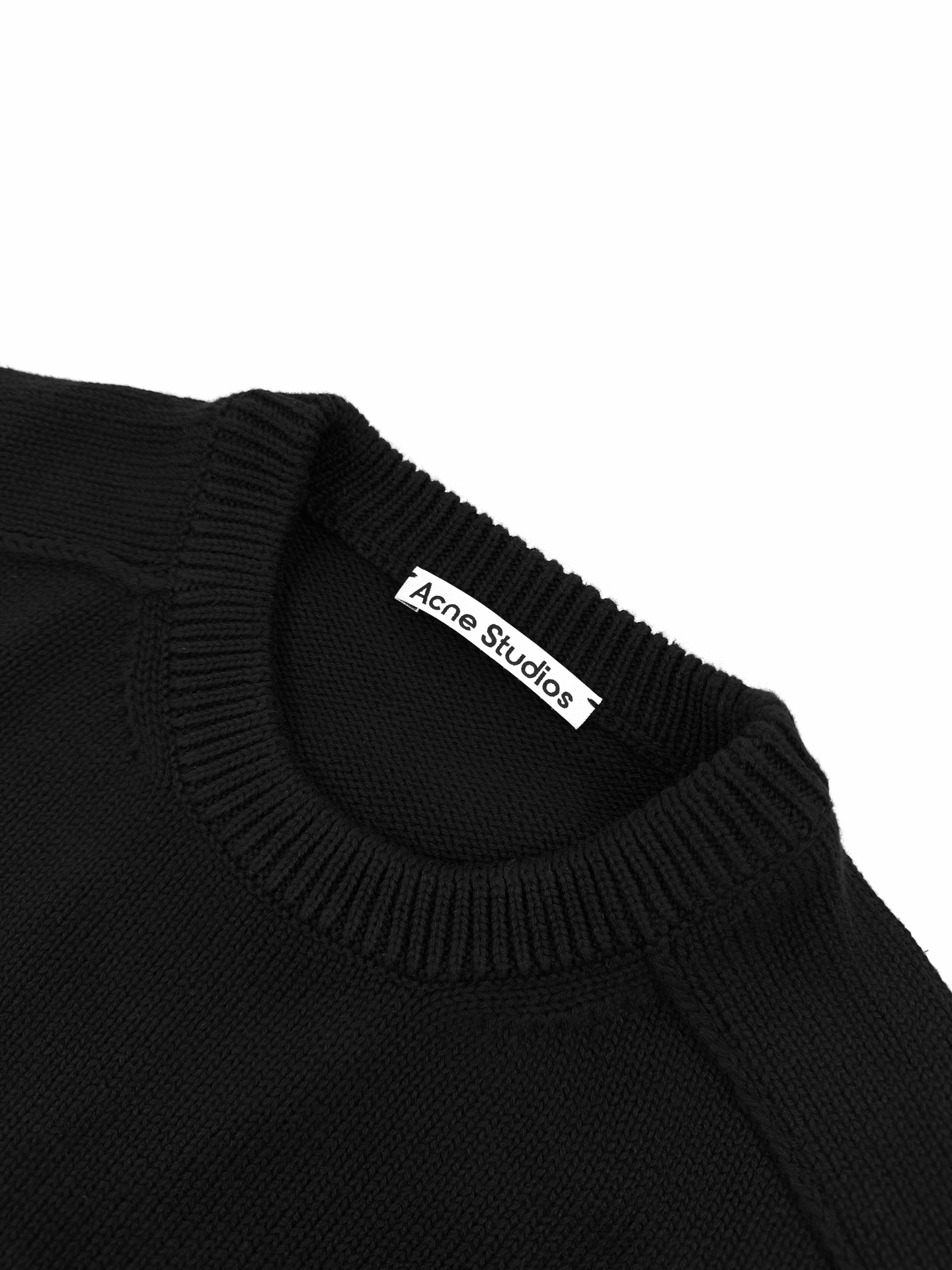 Acne Studios 印花徽标毛衣