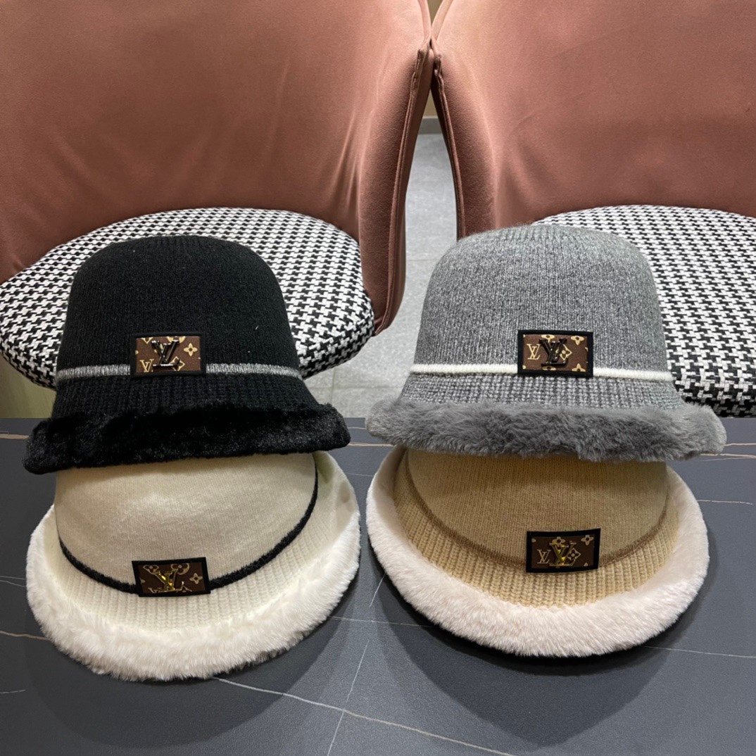 TOP Louis Vuitton LV Fisherman's Hat - 4 Colors