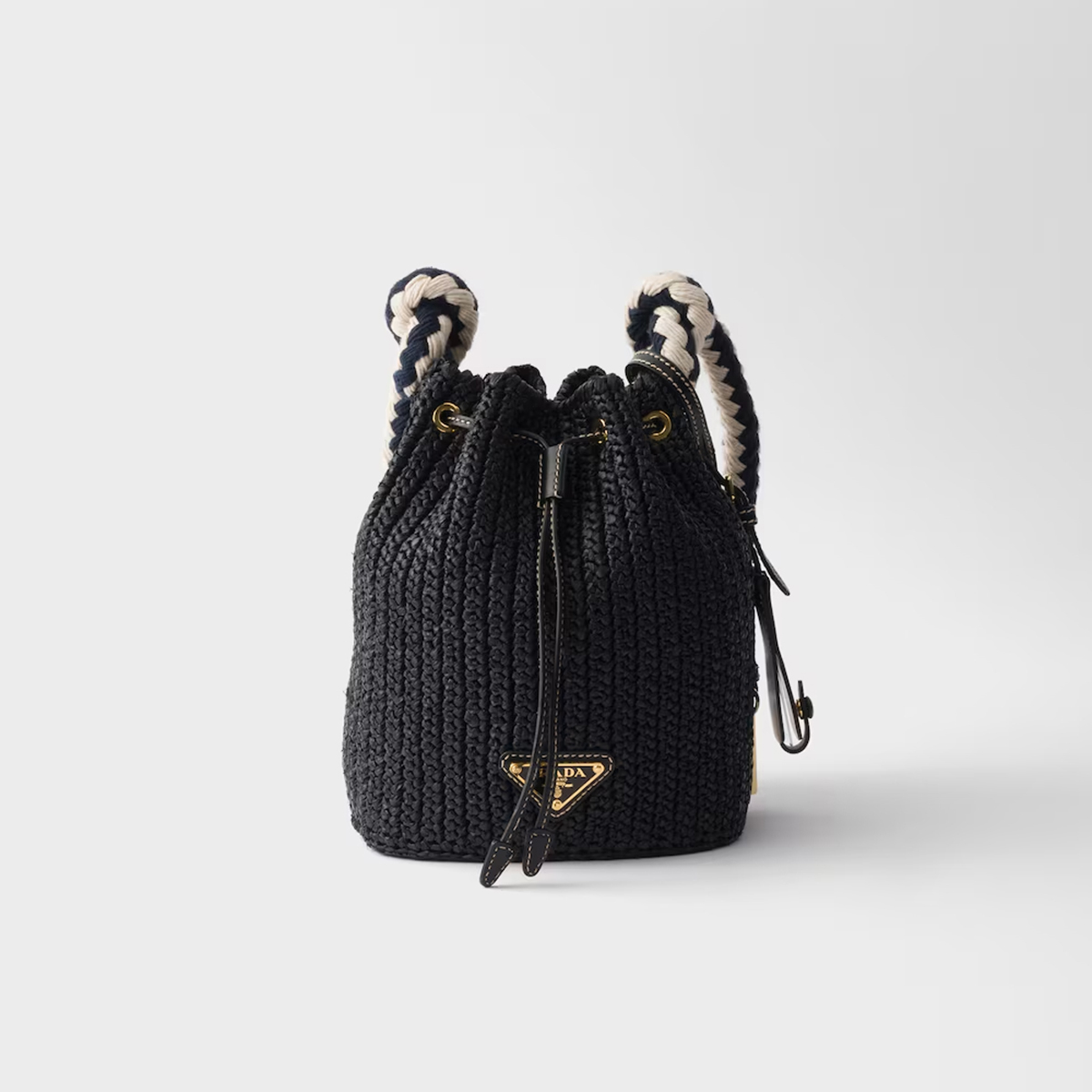 Prada Crochet mini bucket bag(7A regular version)
