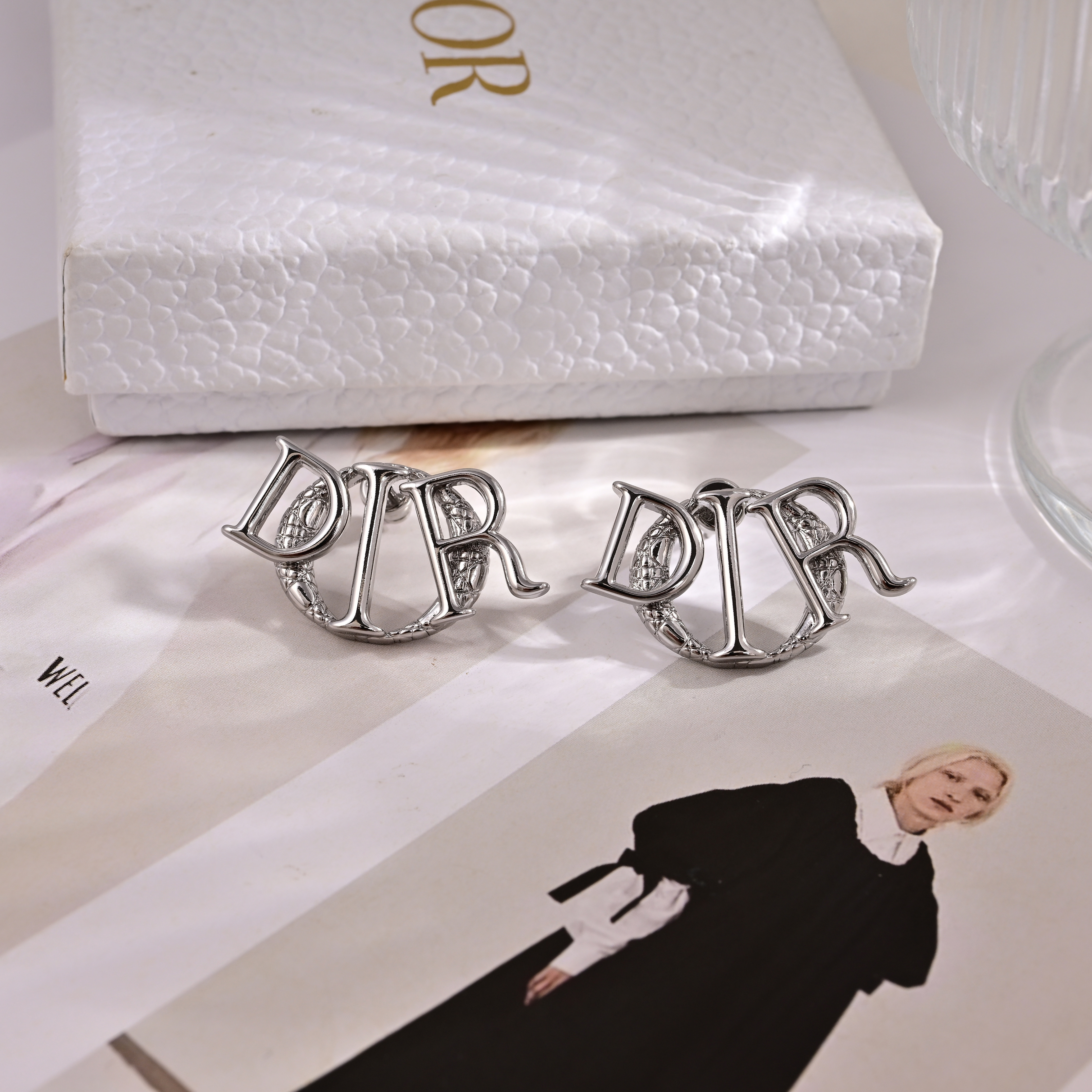TOP Christian Dior Earrings - Sliver