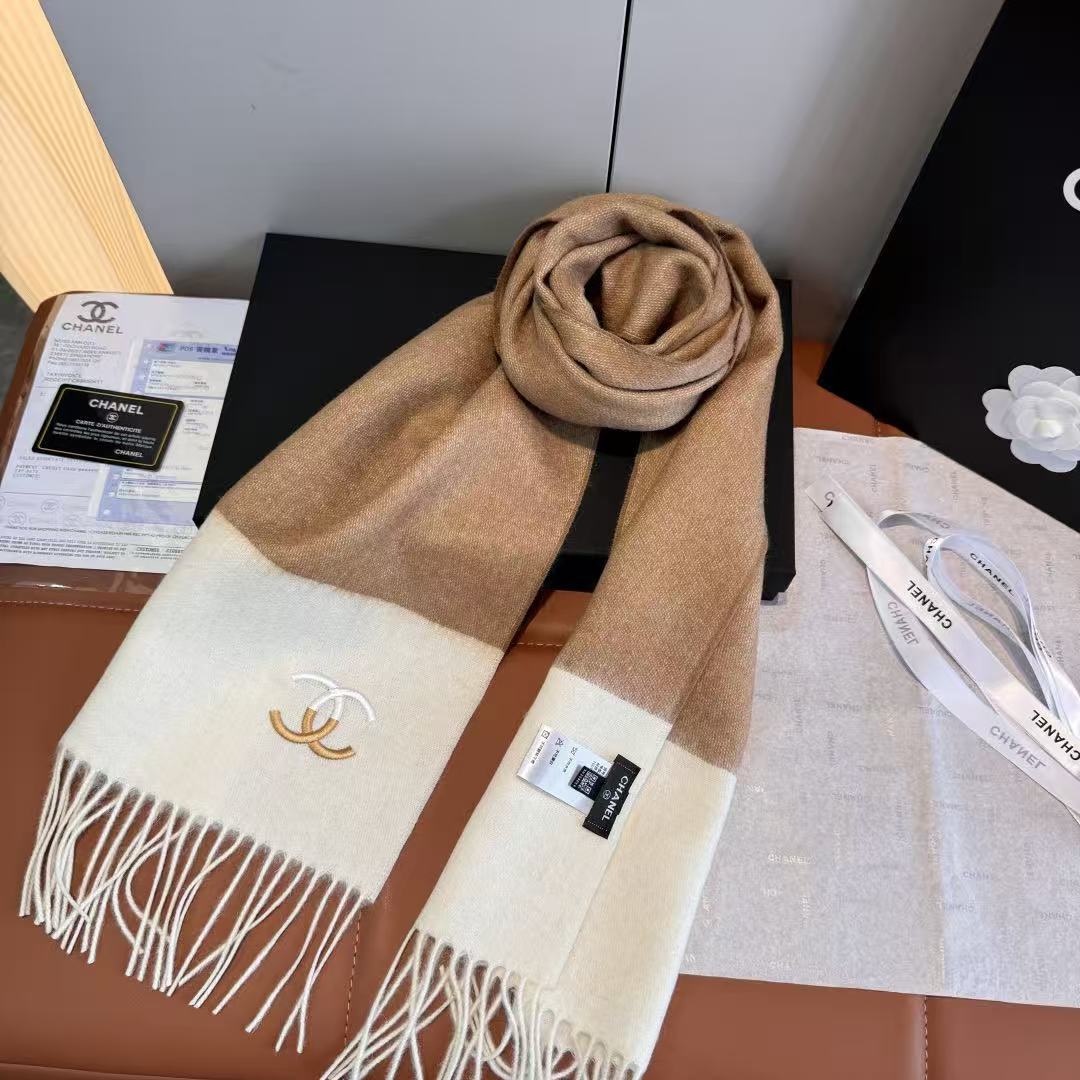 Chanel Cashmere ripple scarf (Replica)