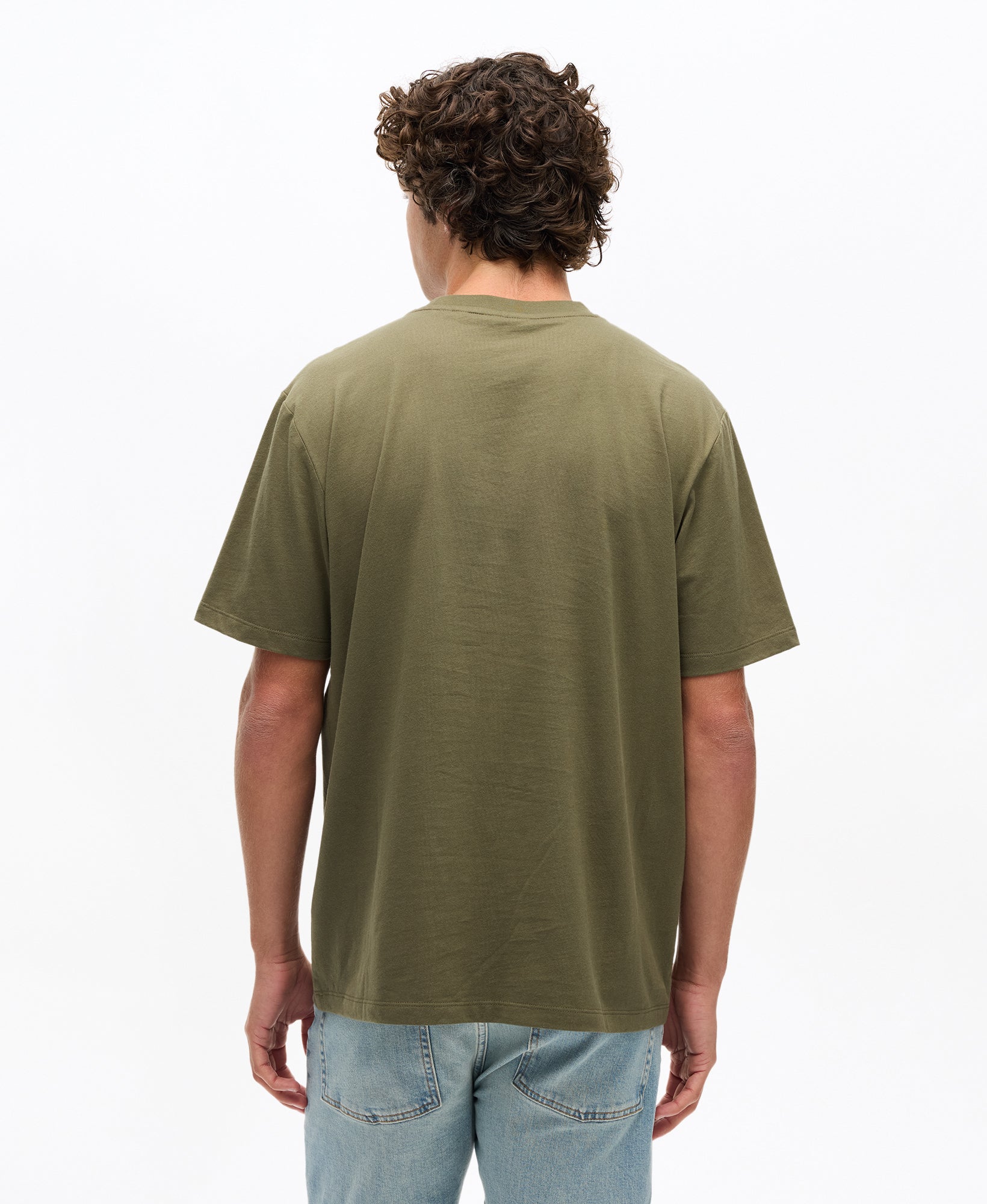 Utility Sport Graphic Tee | Olive Night Green