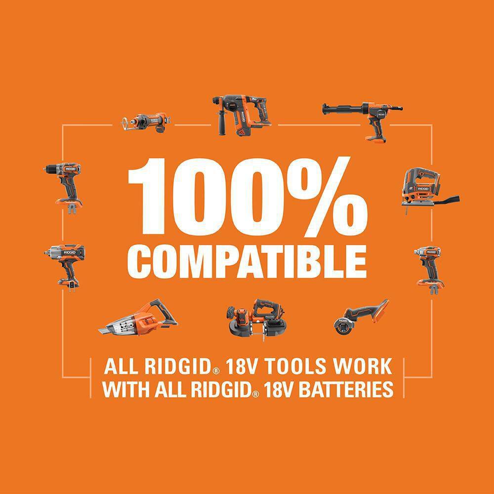 18V Cordless 3-Tool Combo Kit with LED Stick Light, LED Spotlight, and LED Hybrid Panel Light (Tools Only)