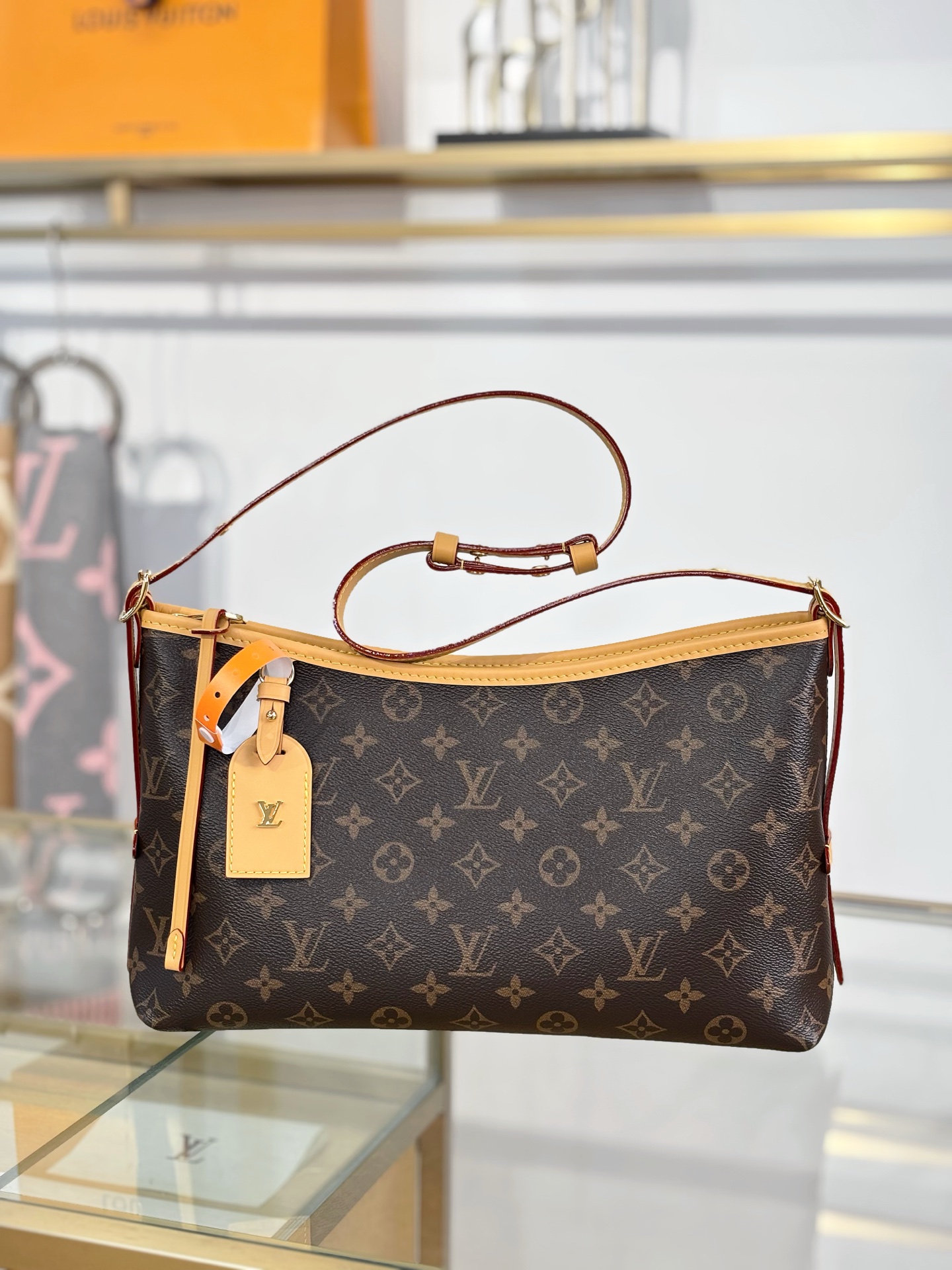 TOP Louis Vuitton LV Carryall East West Bags 33.5x20x10cm - Monogram