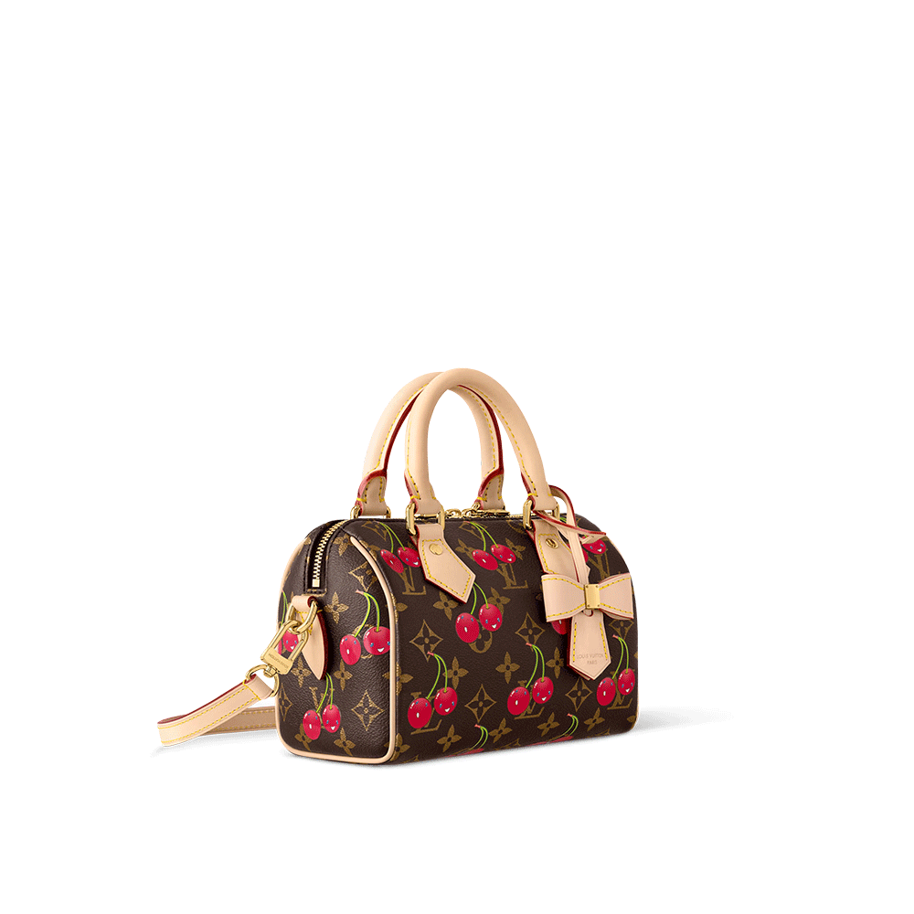 Louis Vuitton x Takashi Murakami Cherry Speedy Bandouliere(Replica)