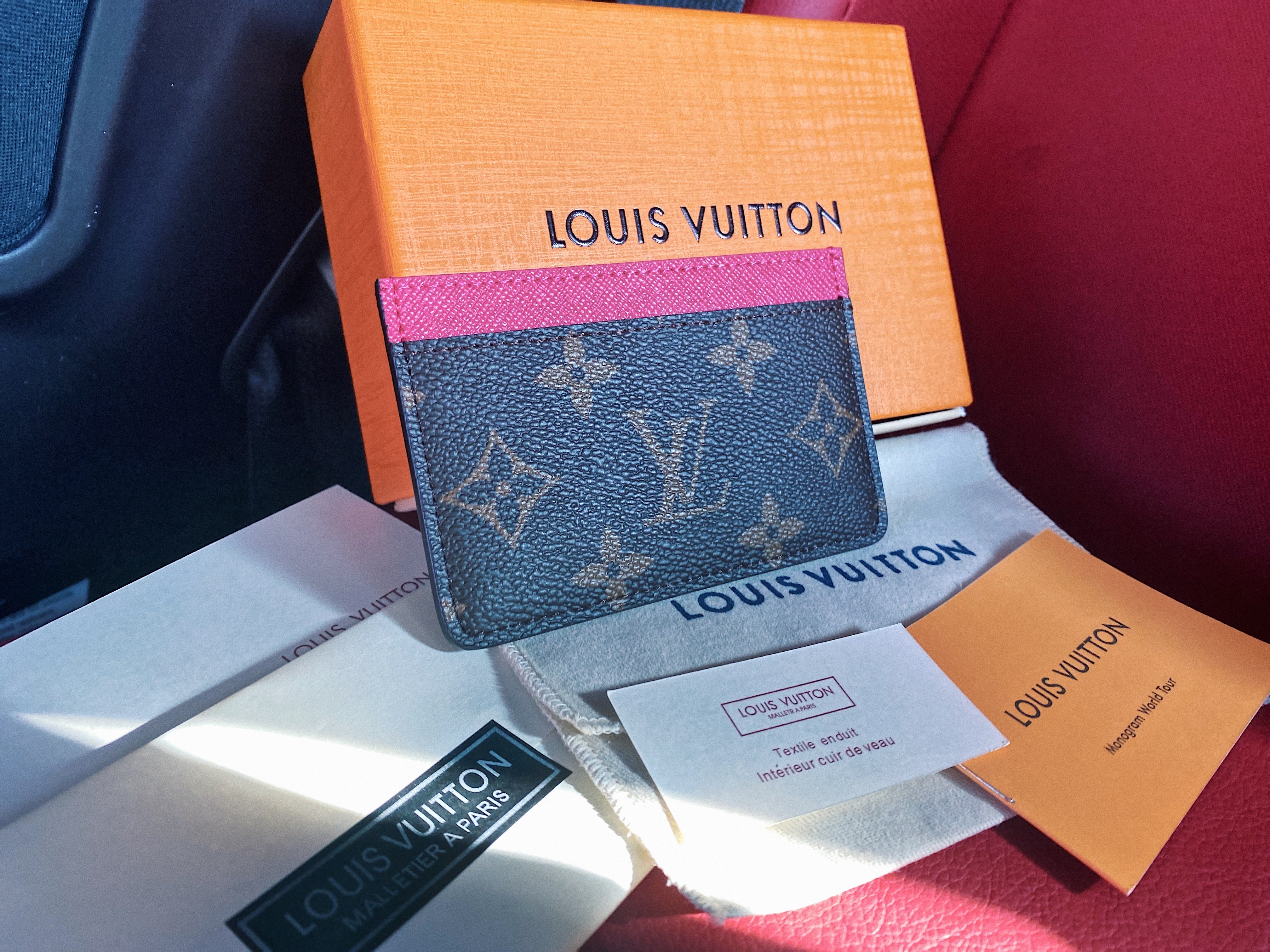 TOP Louis Vuitton LV LV Card Holder