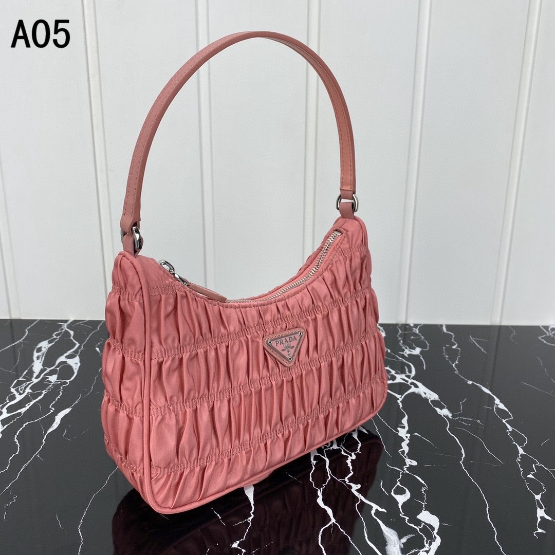 TOP PRADA Re-Edition Bag Nylon and Saffiano Leather Mini - 5 Colours