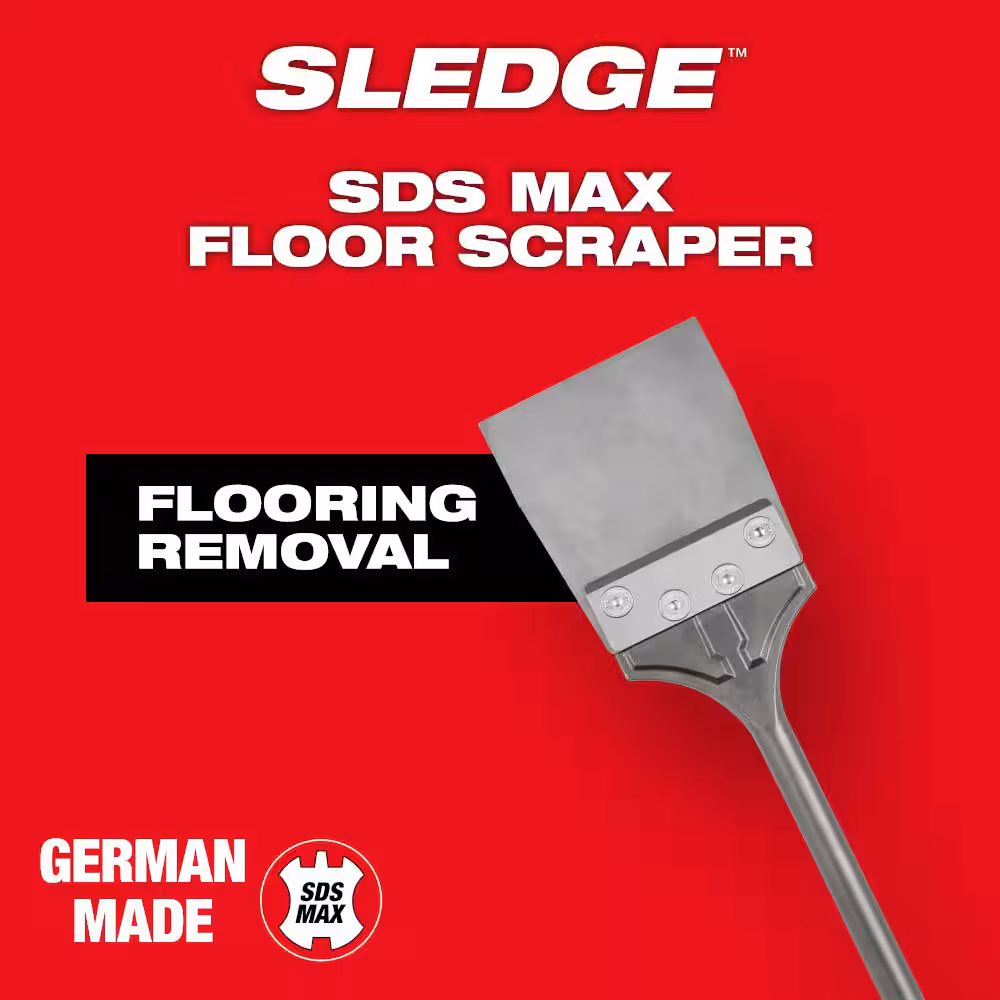 6 in. SLEDGE SDS-MAX Floor Scraper