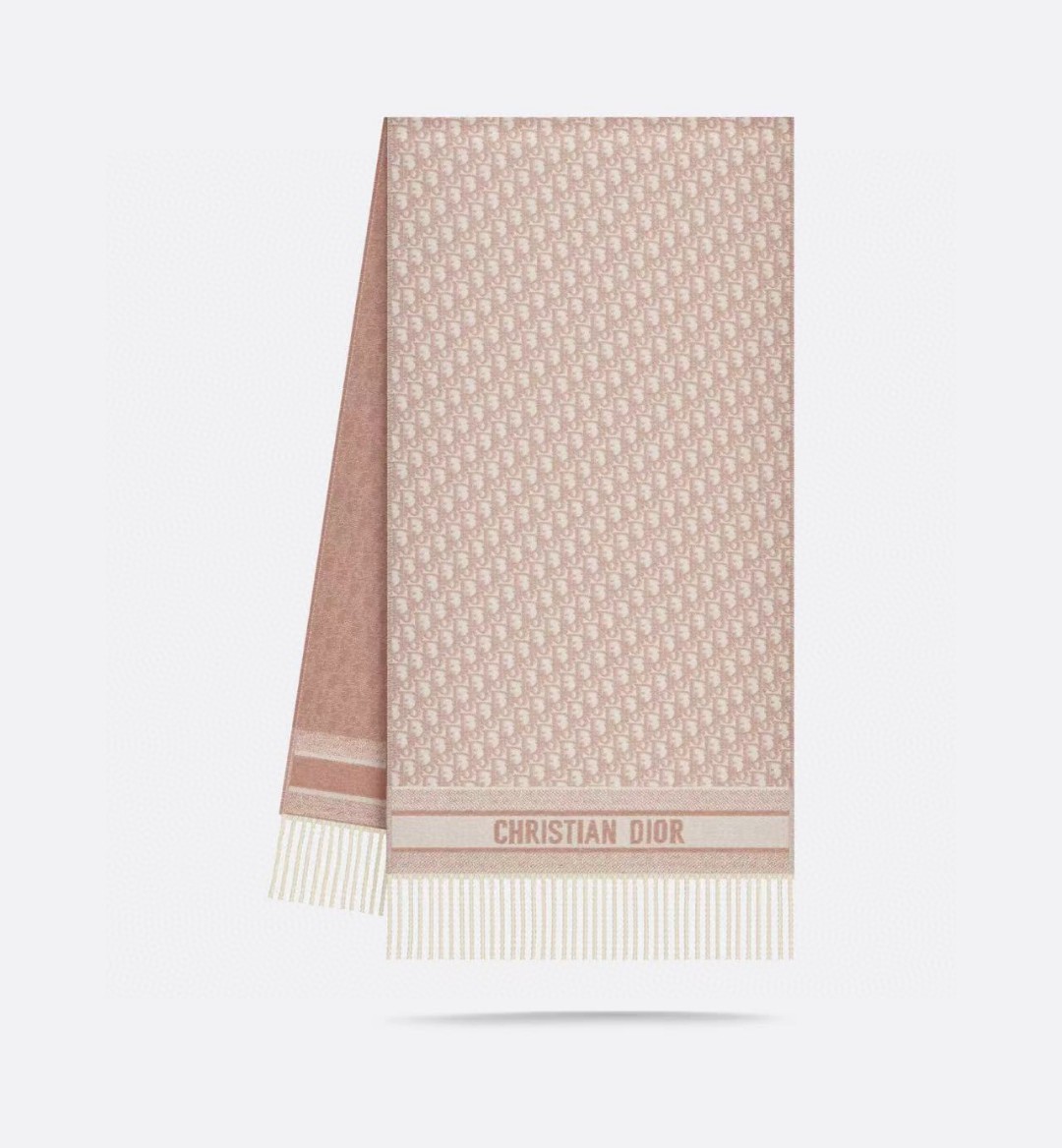 TOP Christian Dior Oblique Scarf - Pink