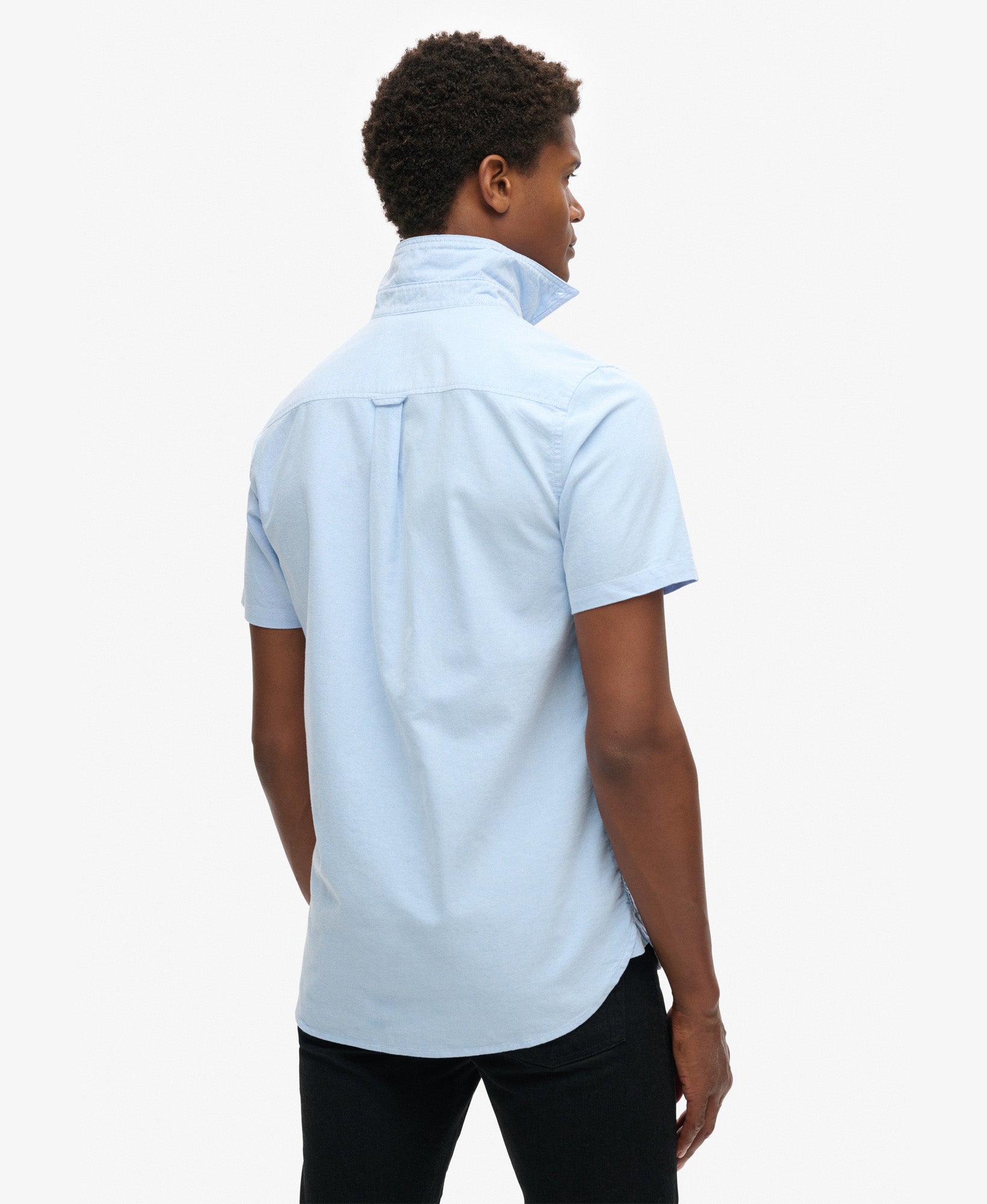 Vintage Oxford Short Sleeve Shirt | Classic Blue