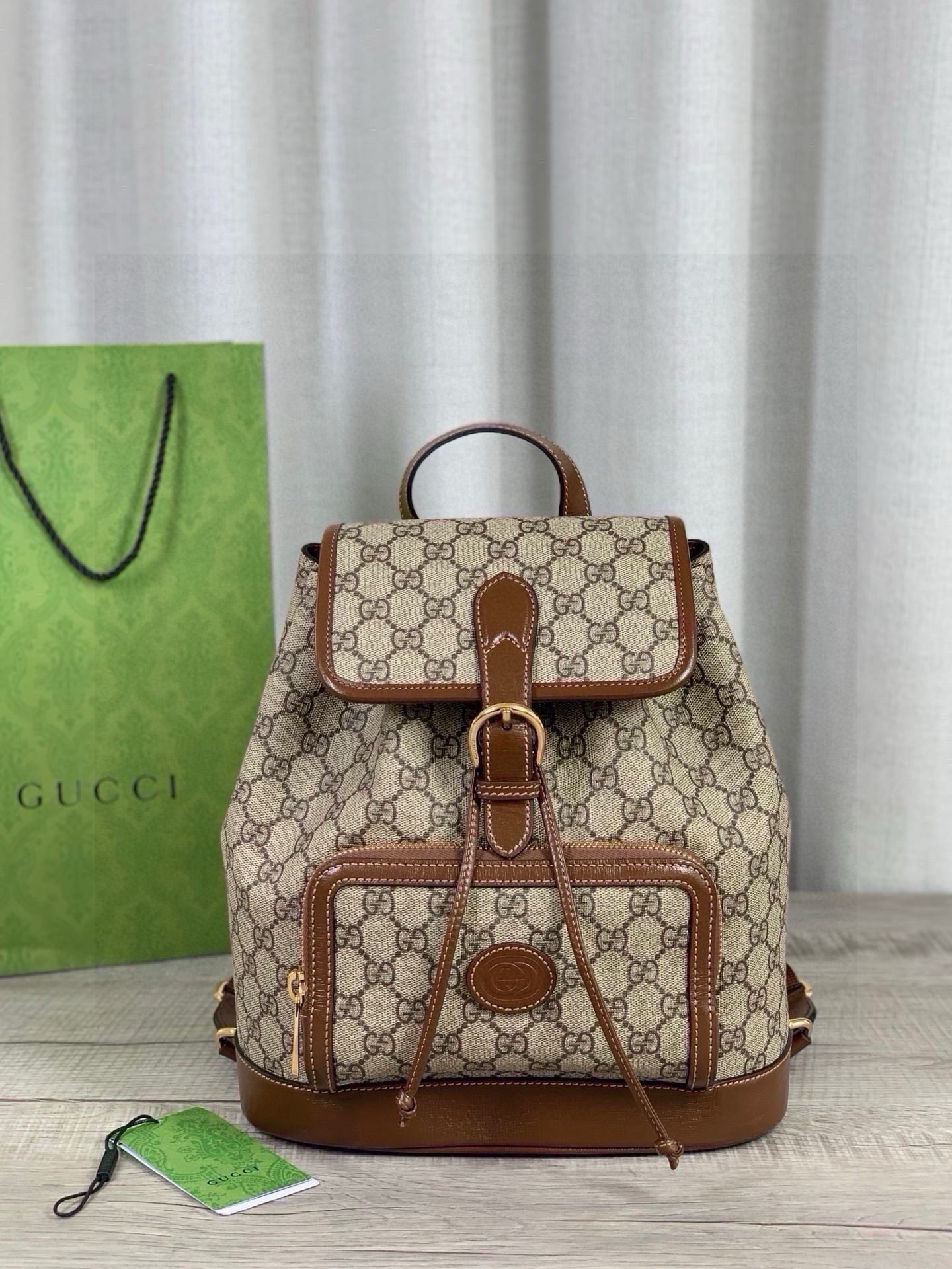 TOP GUCCI Ophidia Backpack - 26.5X30X13cm - 3 Colors