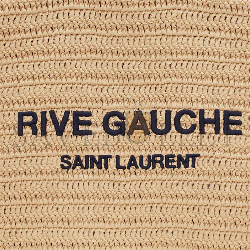 YSL RIVE GAUCHE TOTE IN RAFFIA 688864GAAA12086 (38*35*14.5cm)