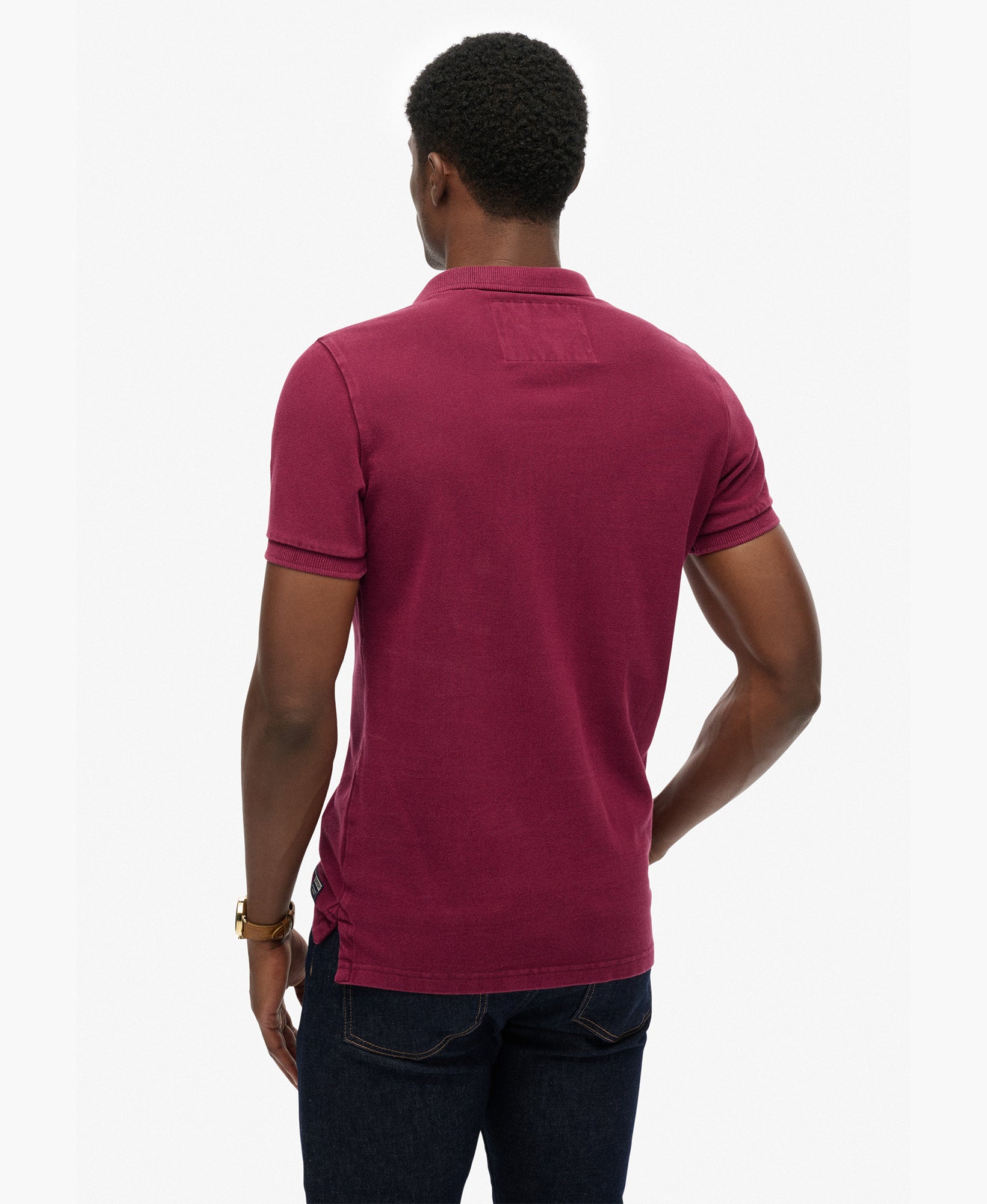 Vintage Athletic Polo | Rich Burgundy