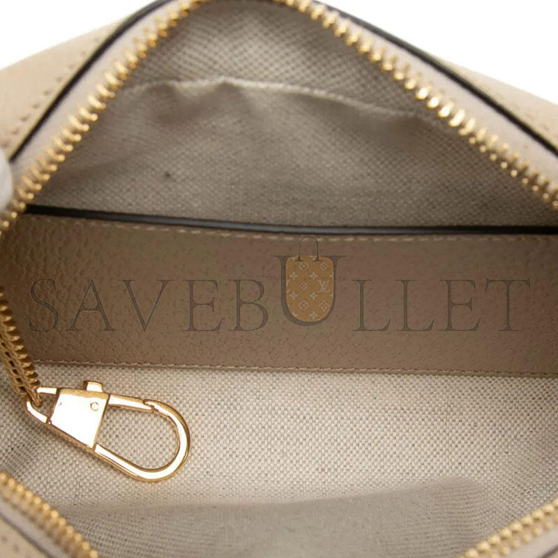 GUCCI MINI GG SUPREME OPHIDIA CROSSBODY BAG (18*13*5.5cm)