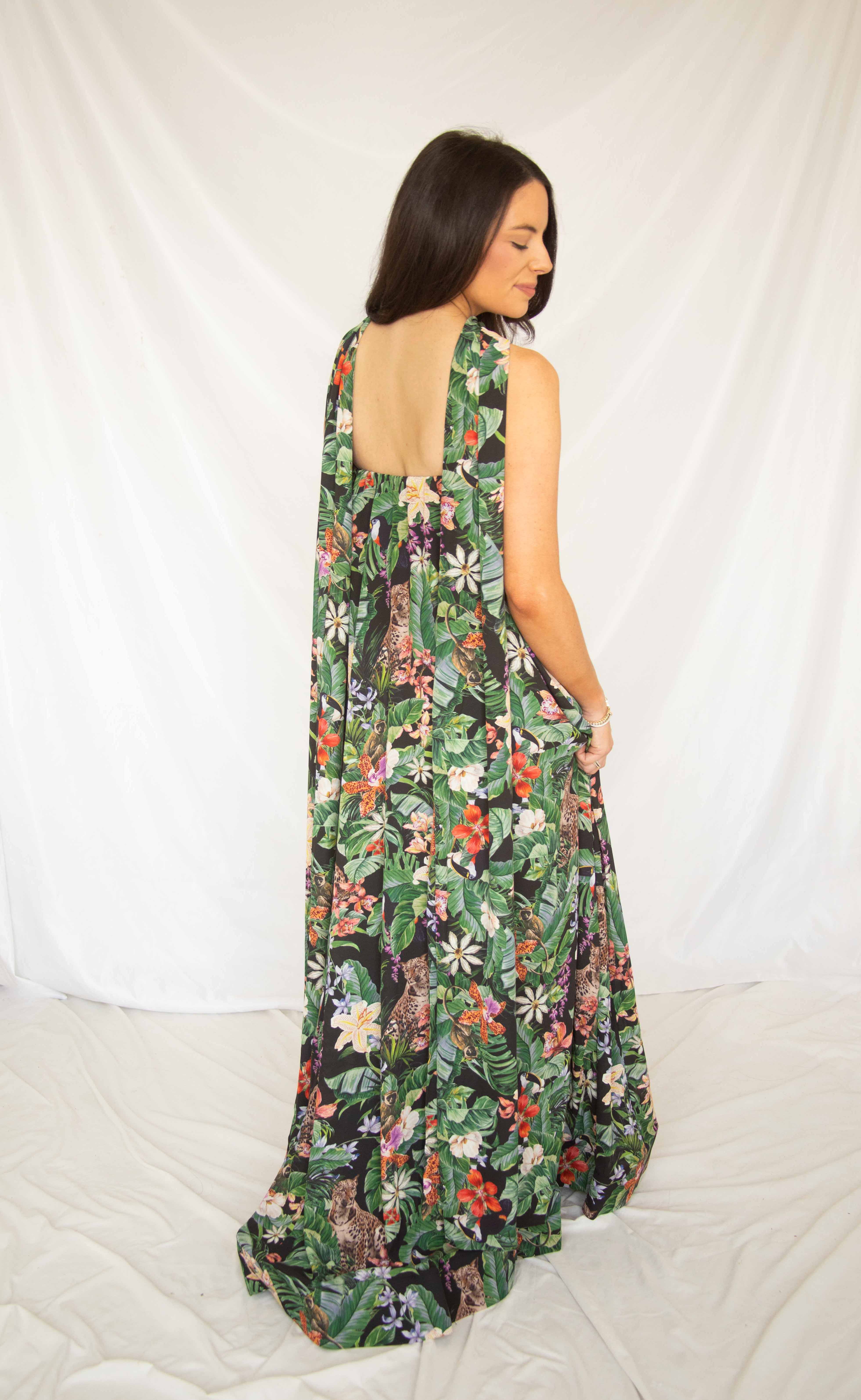 show me your mumu: tinsley tube dress - jungle mirage