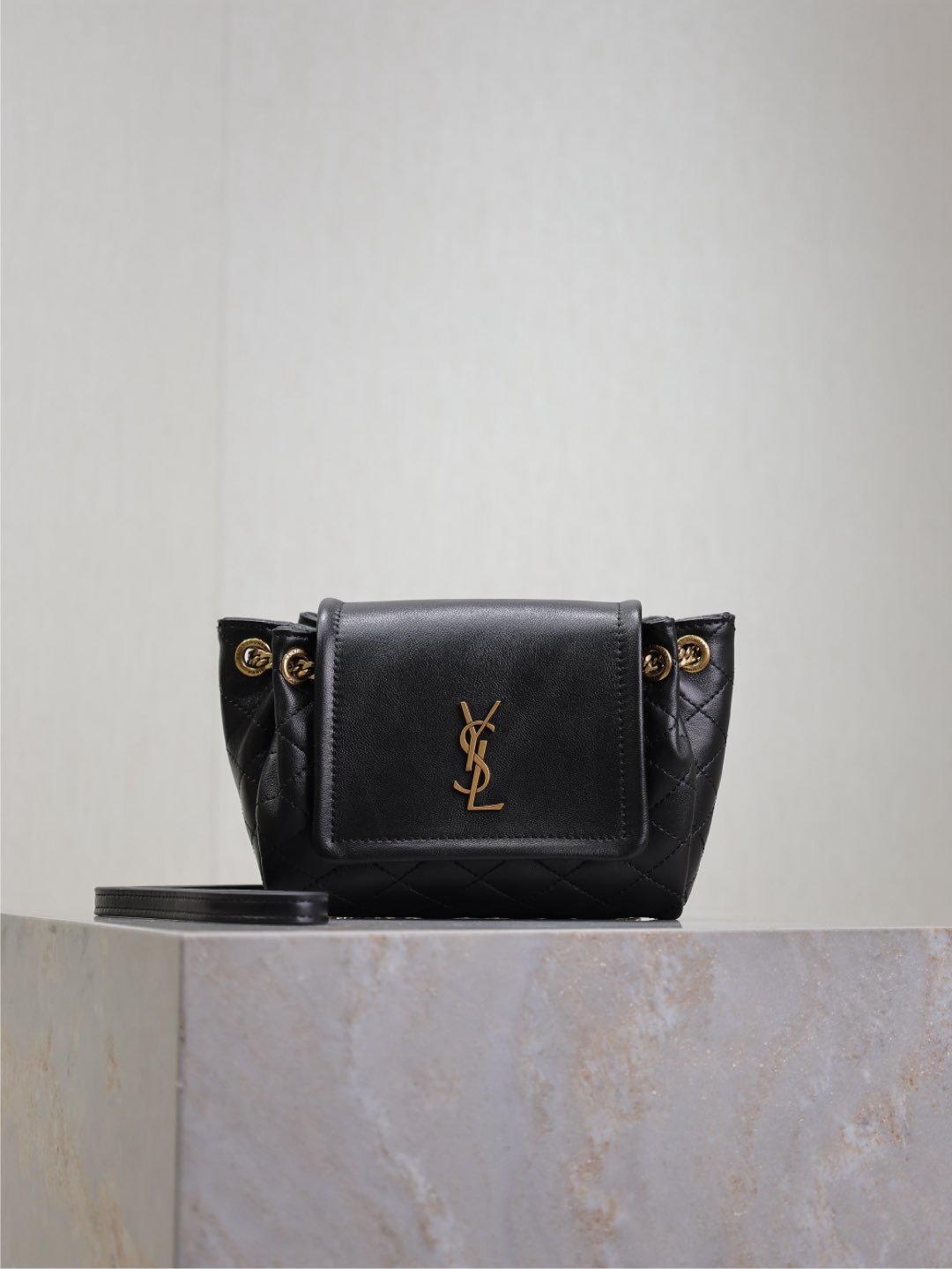 TOP Yves Saint Laurent YSL Mini Nolita Bag 18x13x6cm - 3 Color&GHW