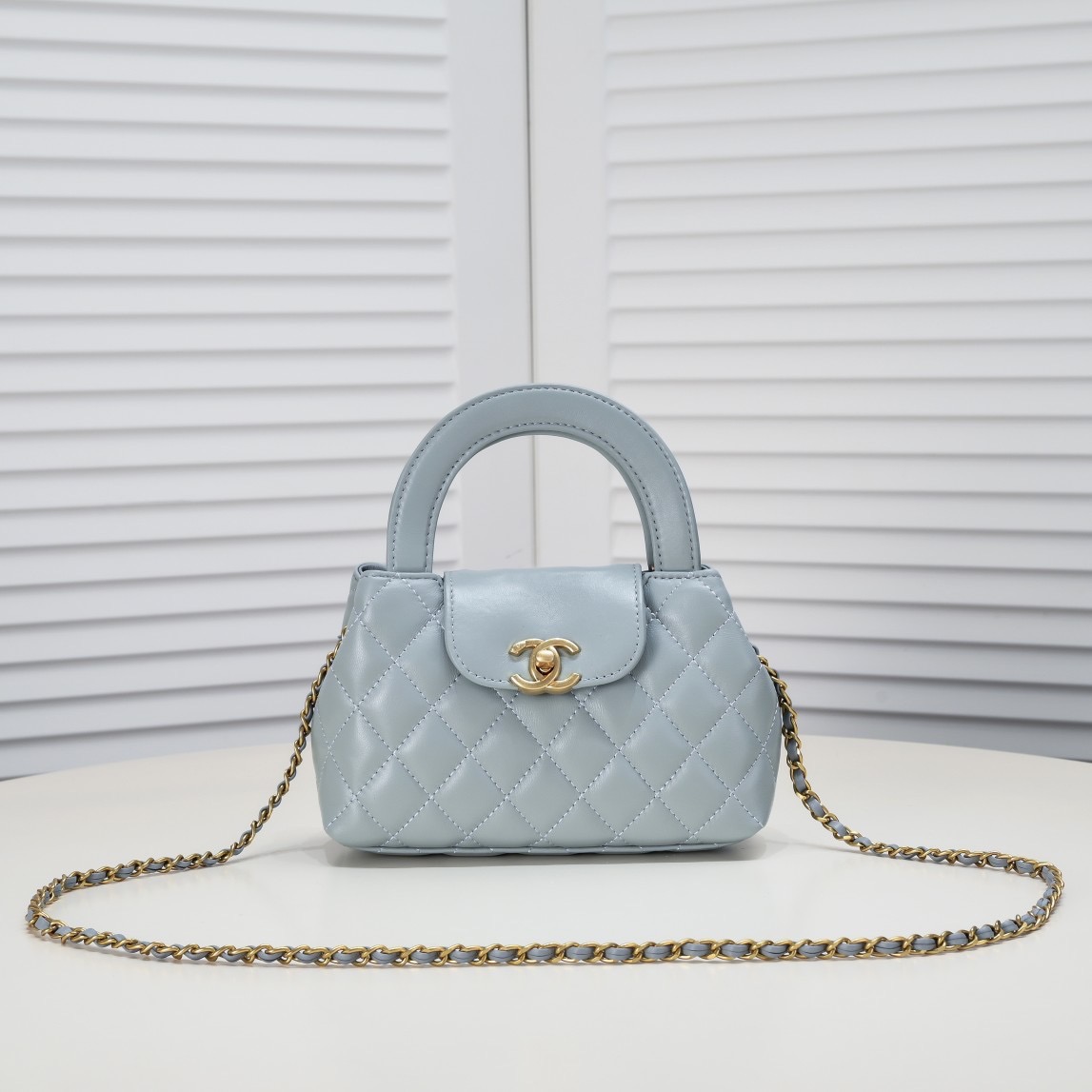 Chanel 23K Kelly Chain Handle Calfskin Handbag（Replica）