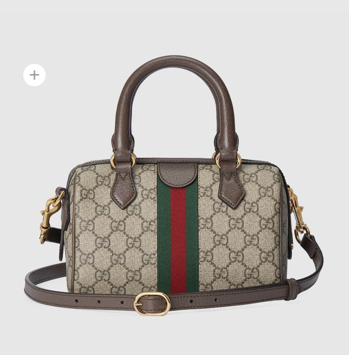 TOP GUCCI Classic Handbag - 21.5X14X11.5CM/26.5X17.5X14CM/31X20X16.5CM - Brown