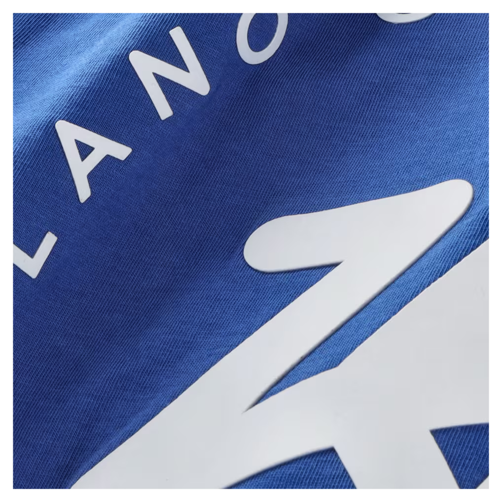 Milano Cortina 2026 Olympics Large Logo T-Shirt - Blue - Junior