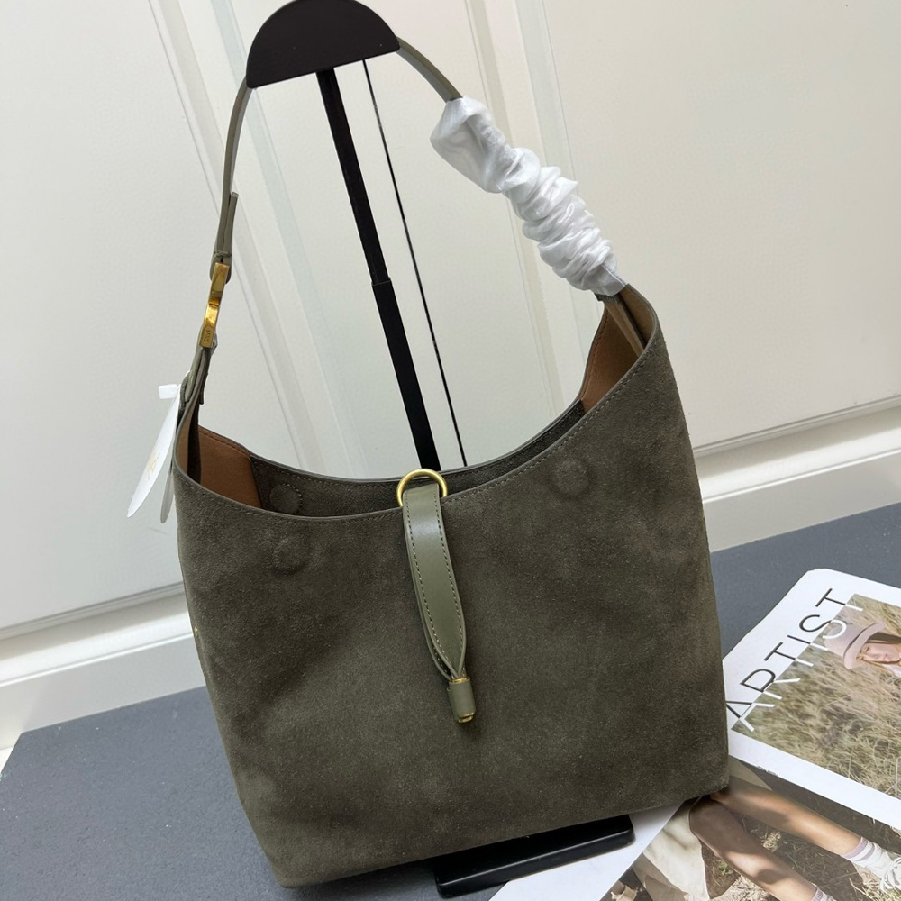 Chloe Marcie Suede Leather Bag  (Replica)