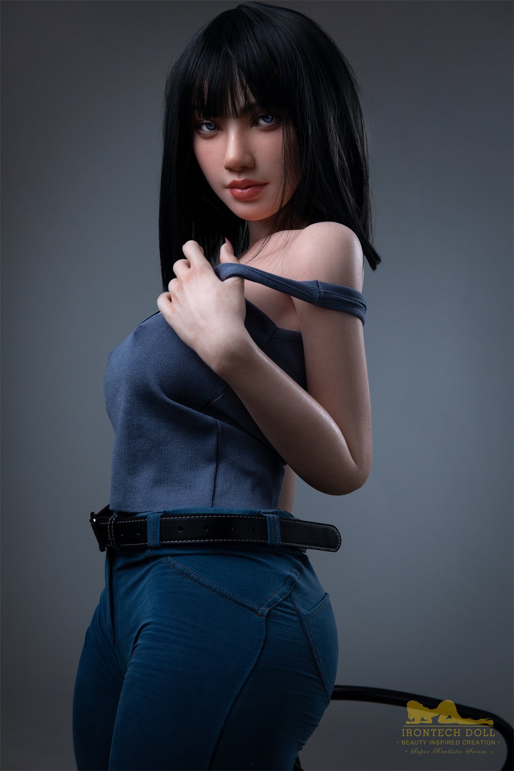 153cm/5ft F-Cup Korean  Big Tits Silicone Lady Sex Doll - S30 Rita