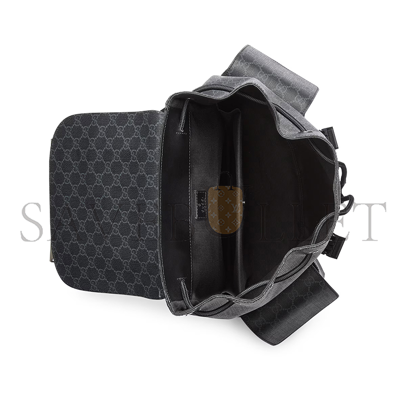 GUCCI GG BLACK LARGE BACKPACK 792080 (46*35*12cm)