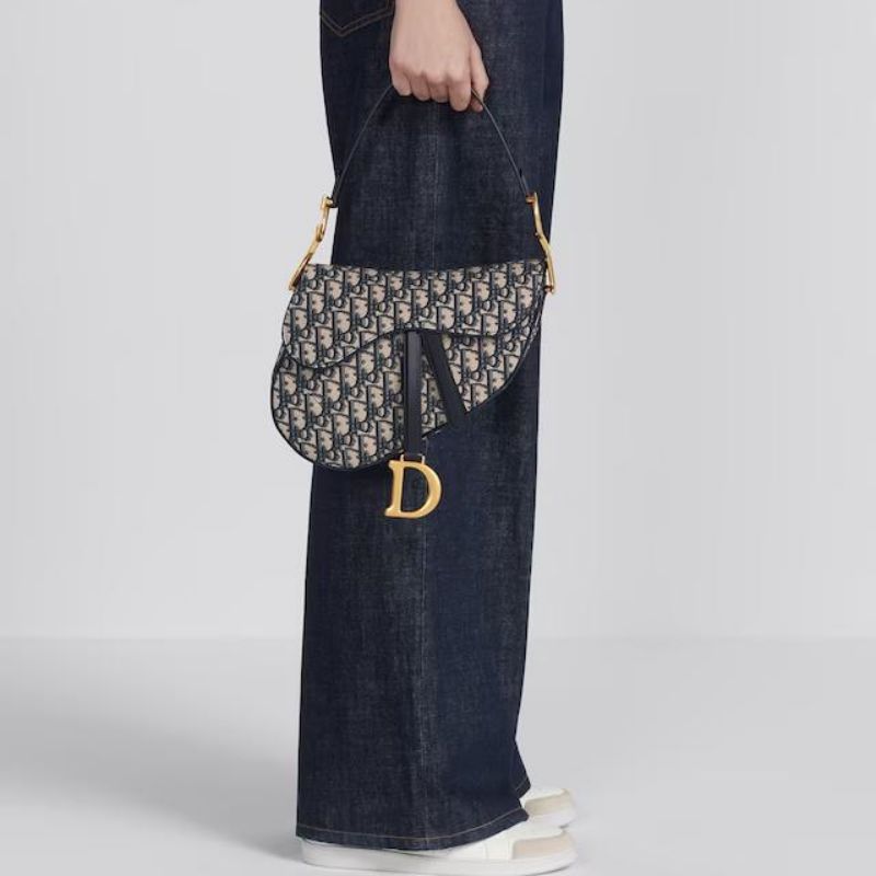 Dior Saddle Bag With Strap (10A Mirror Version)