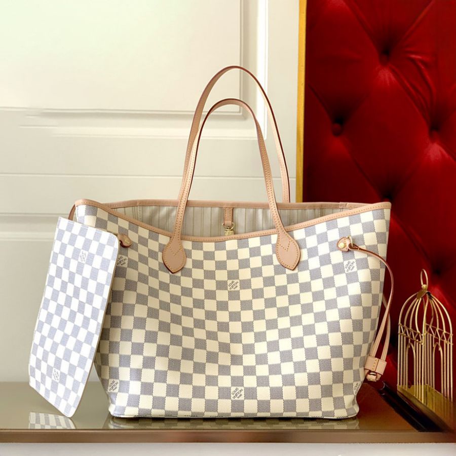 Louis Vuitton LV Neverfull Monogram Damier MM&GM N41357 (Replica)