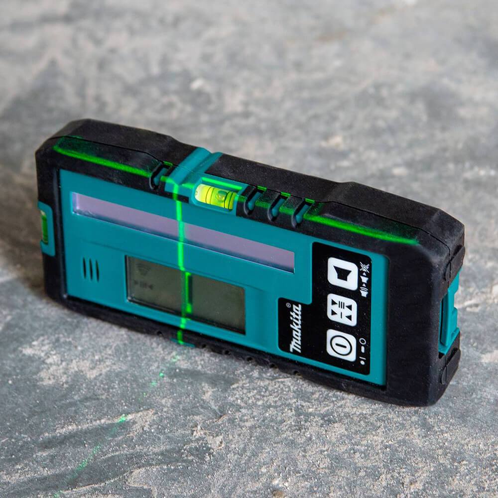LE00855702 262 Foot Rubberized Housing Green/Red Line Laser Detector