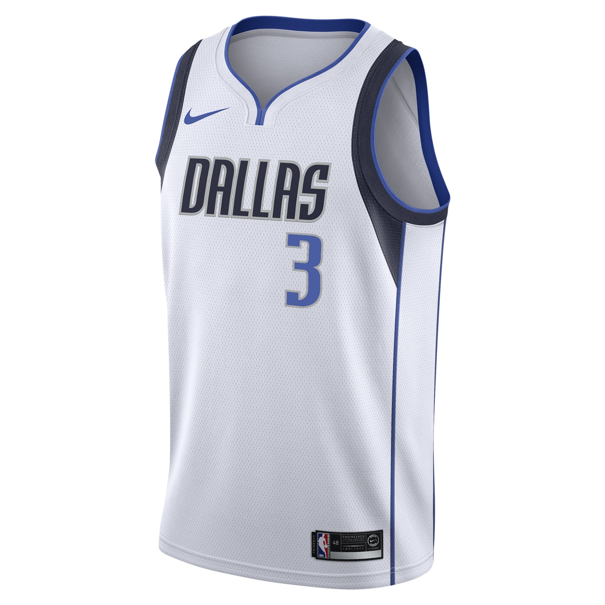 Anthony Davis Dallas Mavericks Association Edition Swingman Jersey – White