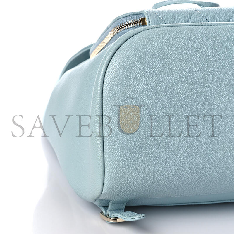 CHANEL CAVIAR QUILTED BUSINESS AFFINITY BACKPACK 1183510 (23*24*13cm)