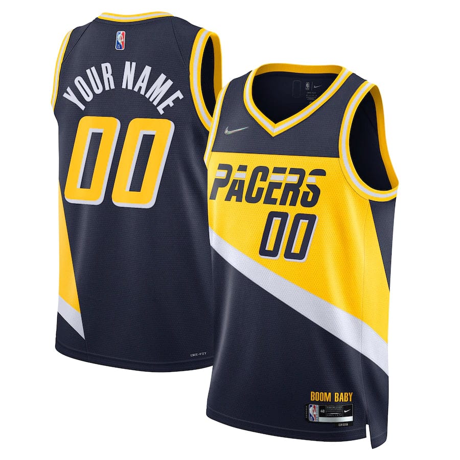 Custom Indiana Pacers 2021-22 City Edition Jersey