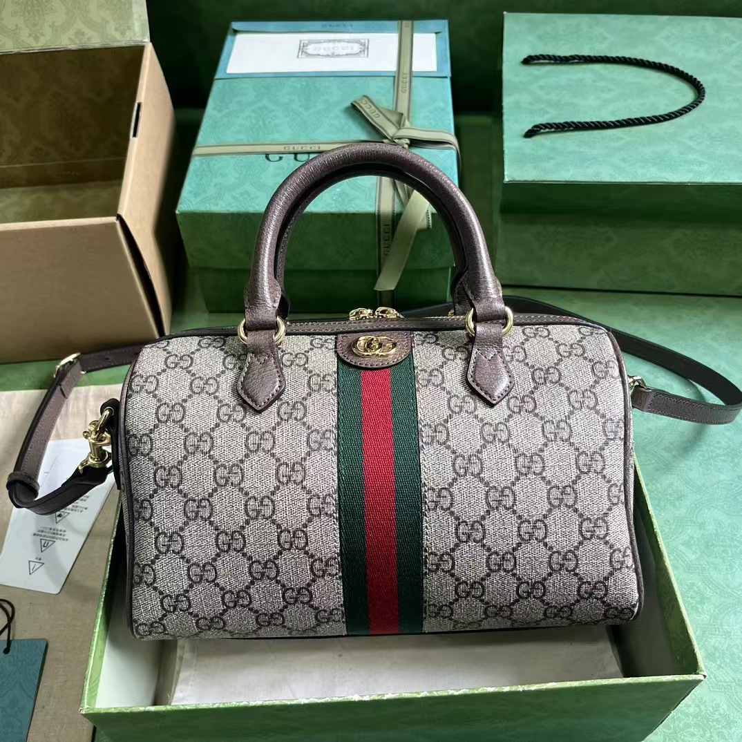 TOP GUCCI Ophidia Top Handle Bag 26.5×17.5×14cm