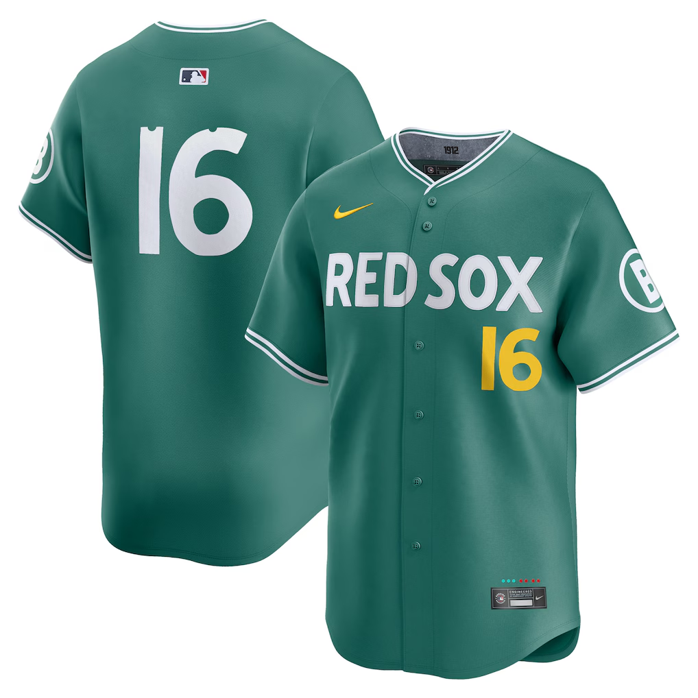 Men's Boston Red Sox Jarren Duran  Green 2025 City Connect Limited Player Jersey