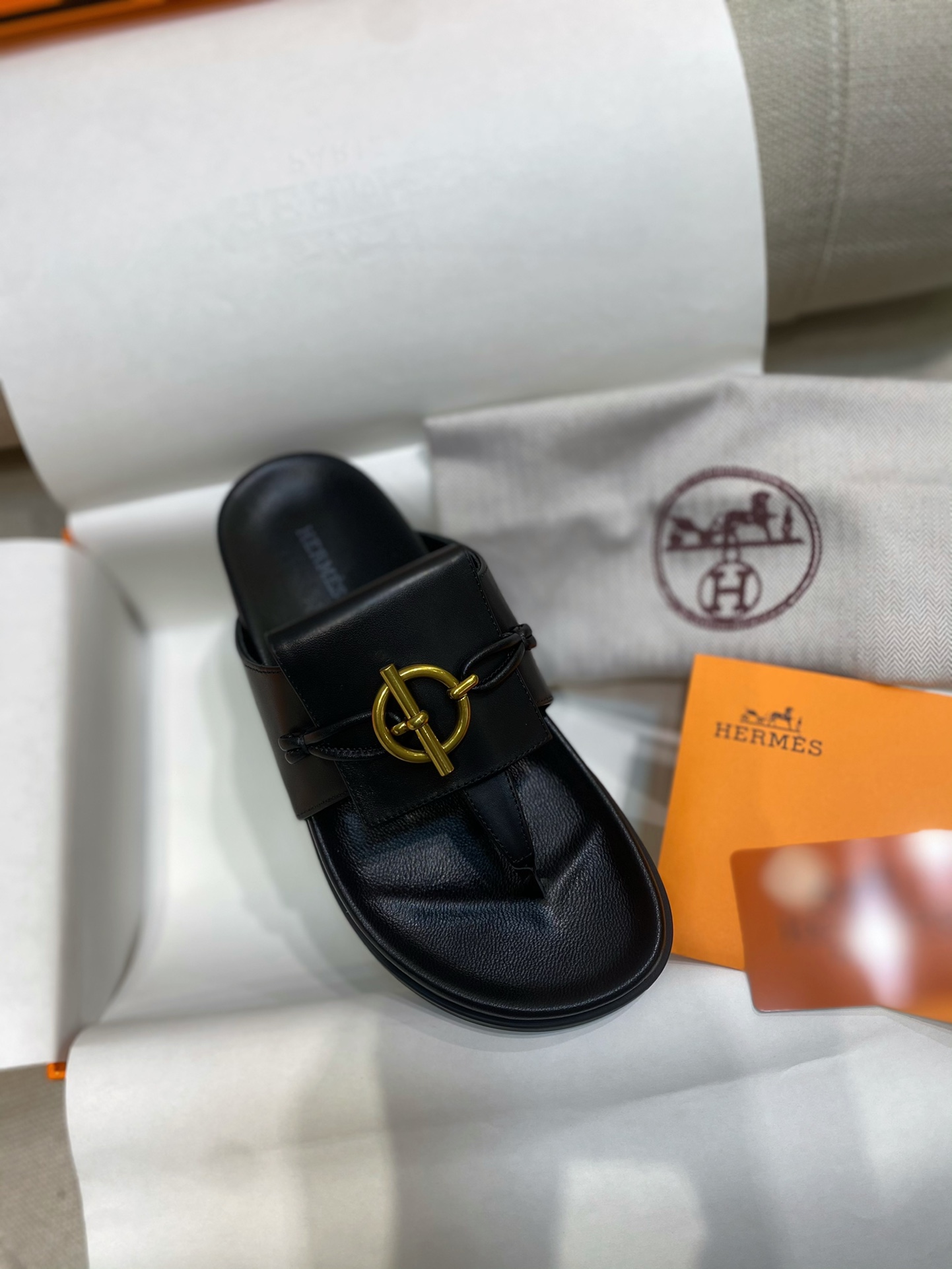 TOP HERMES Joyce Sandals Slippers- 2 Colour