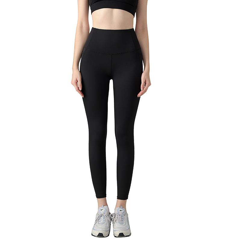 YOGA Womens Butterluxe Workout Leggings 28 Inches - High Waisted Gym Yoga Pants with Pockets Running Buttery Soft
