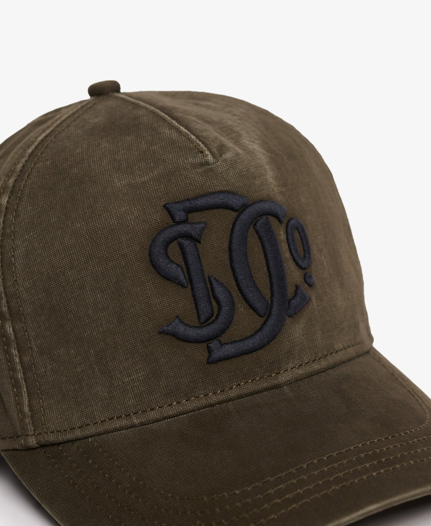 Merchant Monogram Trucker Cap | Khaki