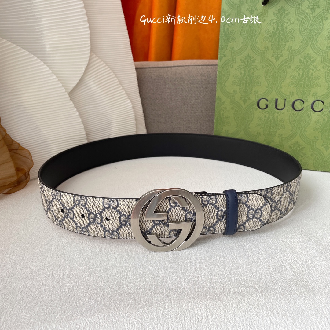 TOP GUCCI Classic Leather Belt