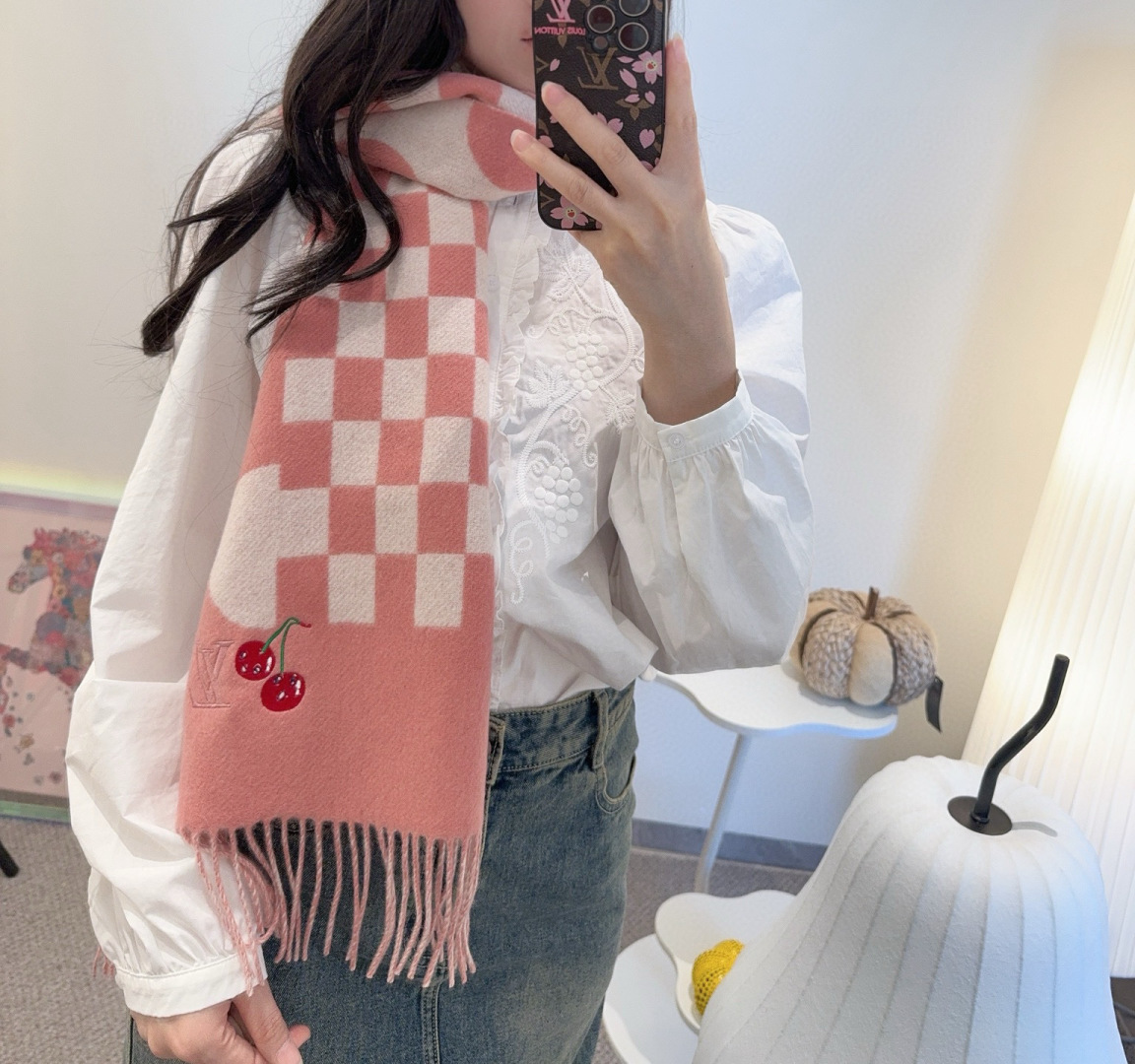 TOP Louis Vuitton LV Scarf 30*180cm - 3 Colors