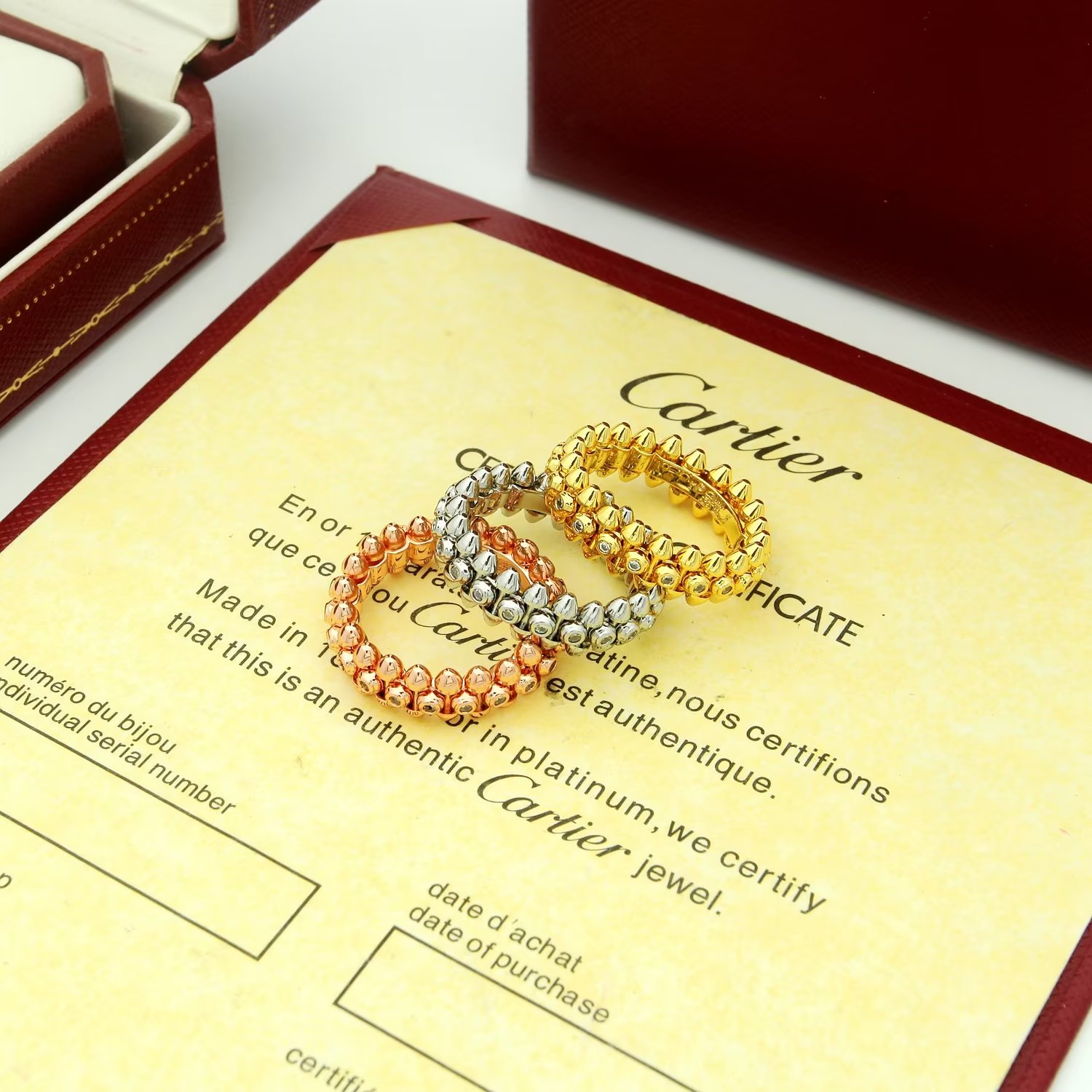 TOP Cartier  Ring  - 3 Colors