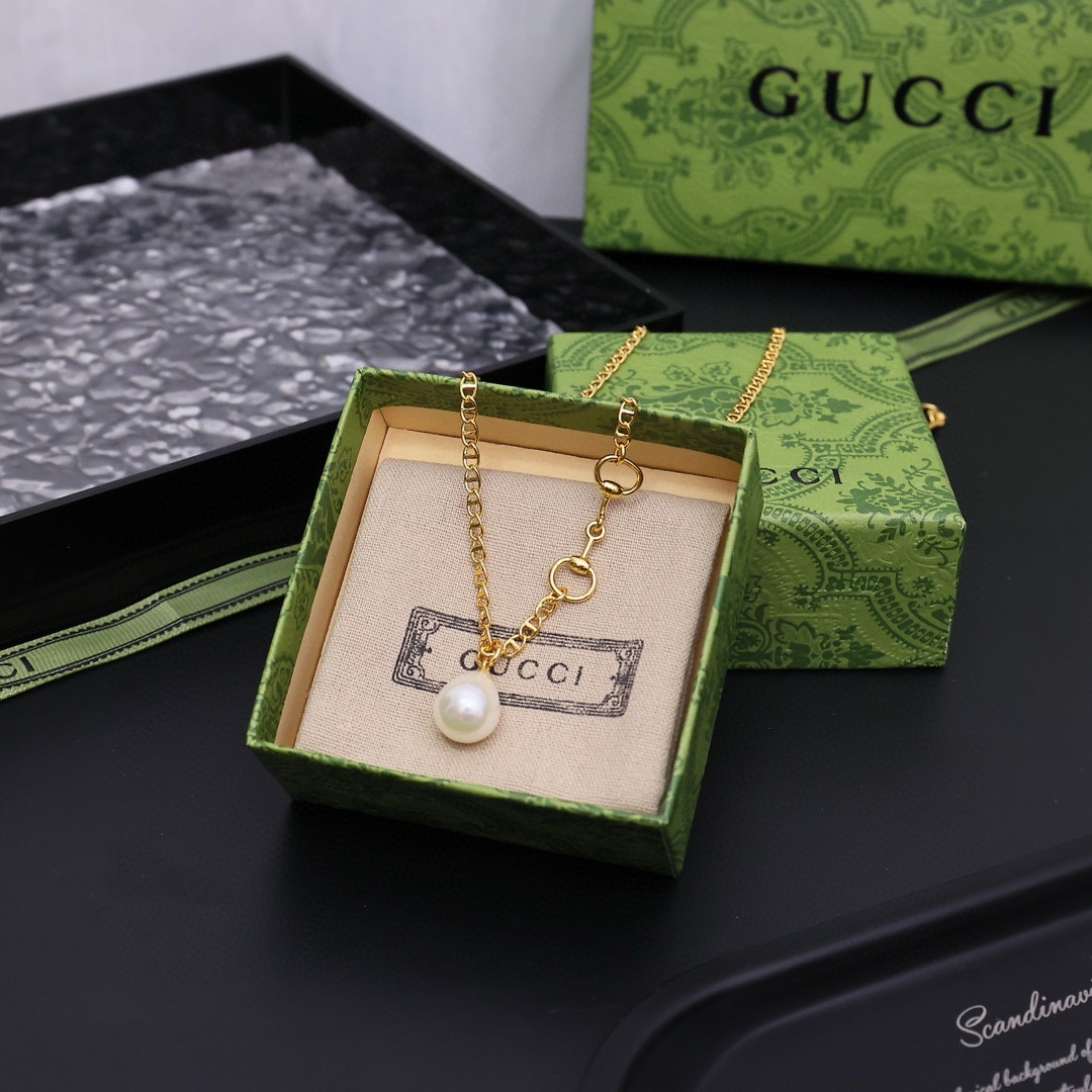 TOP GUCCI  Necklace - 2 Colors