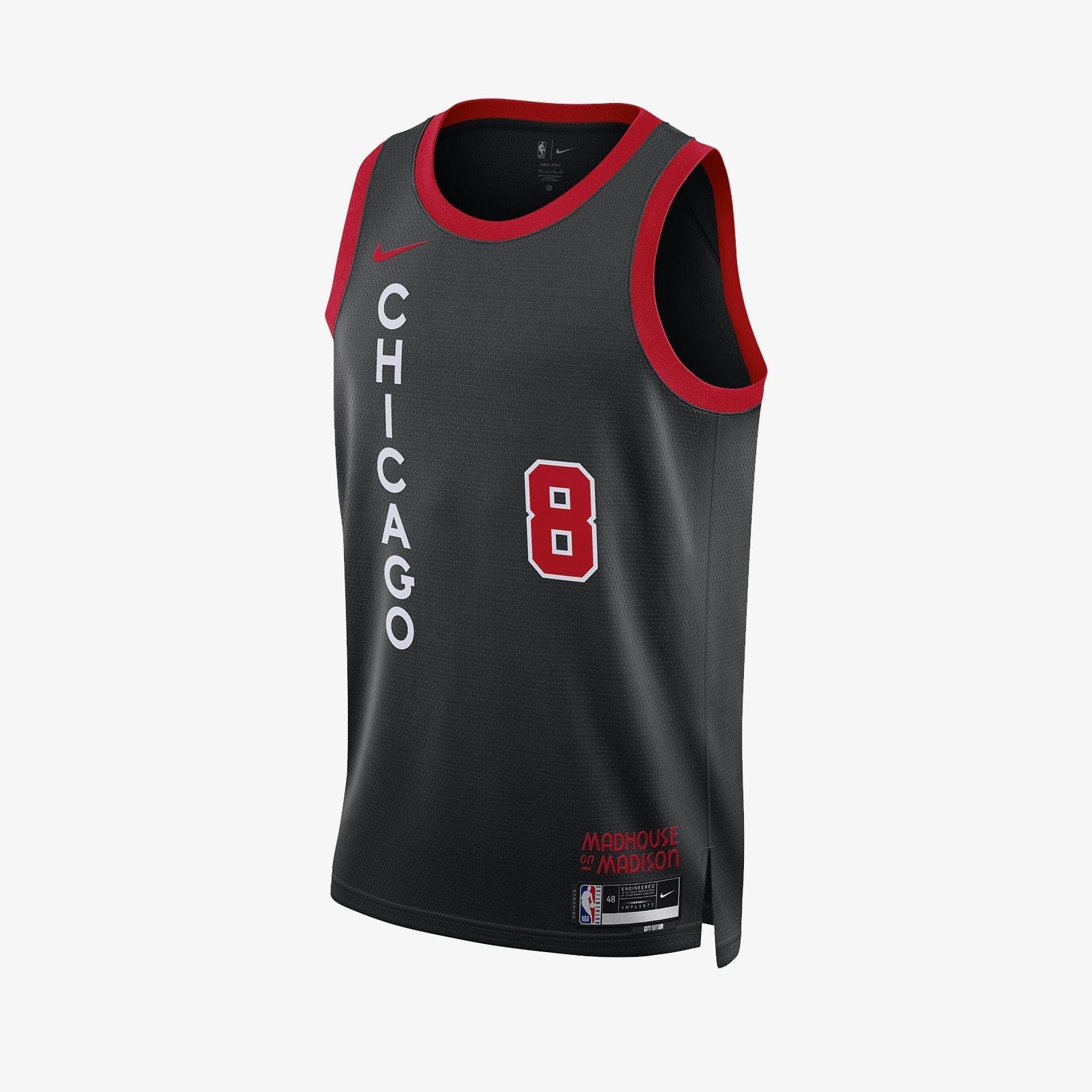 Zach LaVine Chicago Bulls 2024 City Edition Swingman Jersey - Black