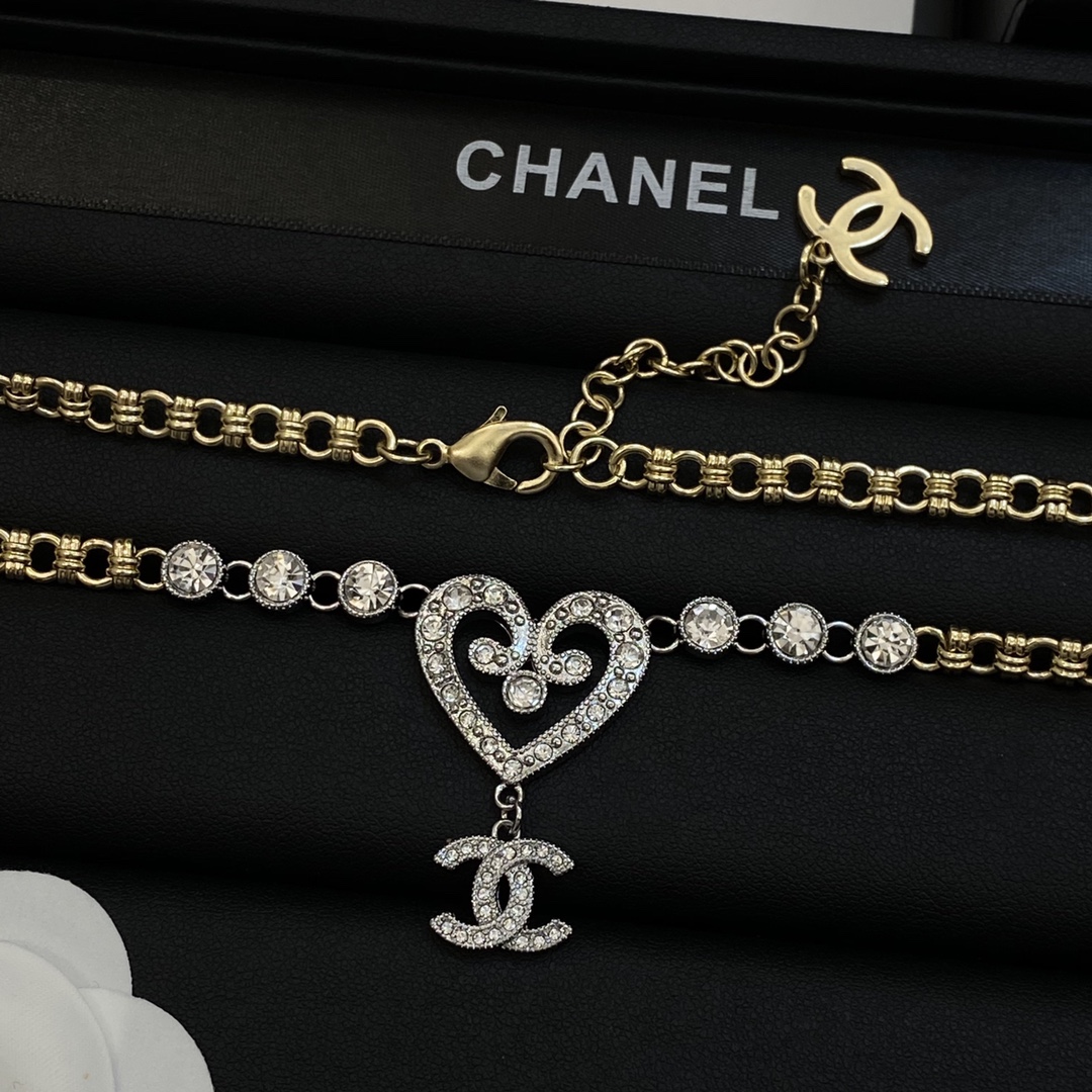 TOP CHANEL Necklace - Silver&Gold