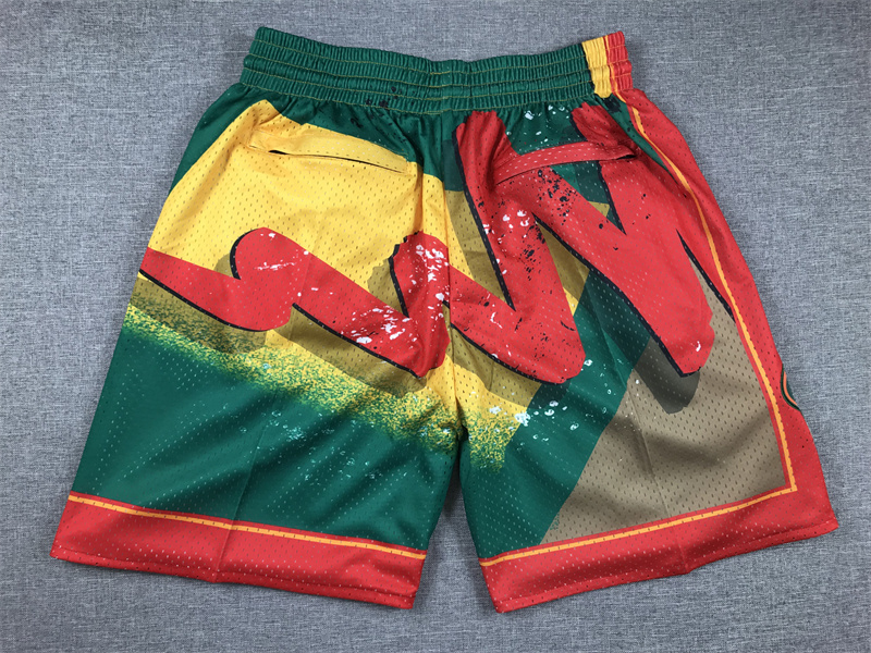 Seattle Supersonics Retro Basketball Shorts