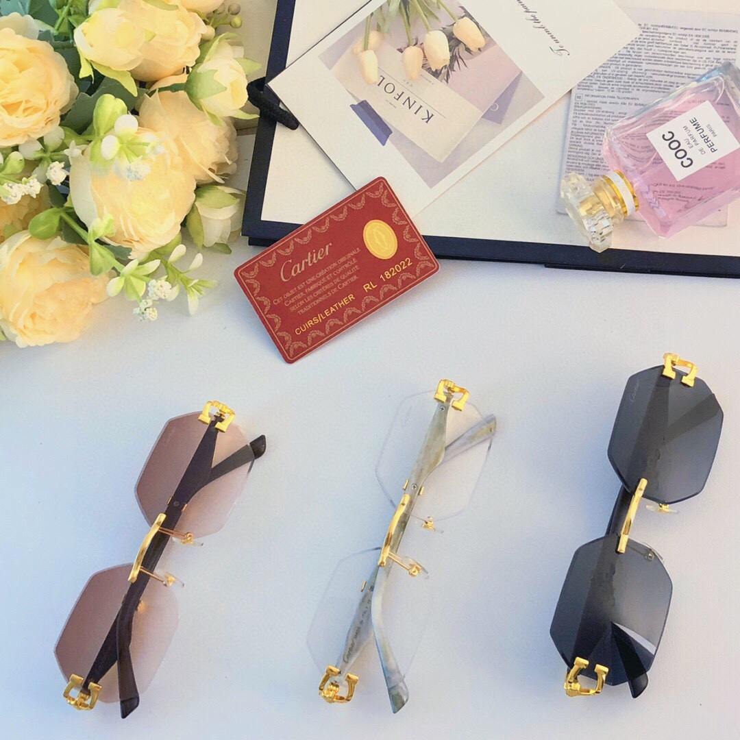 TOP Cartier Sunglasses - 3 Color